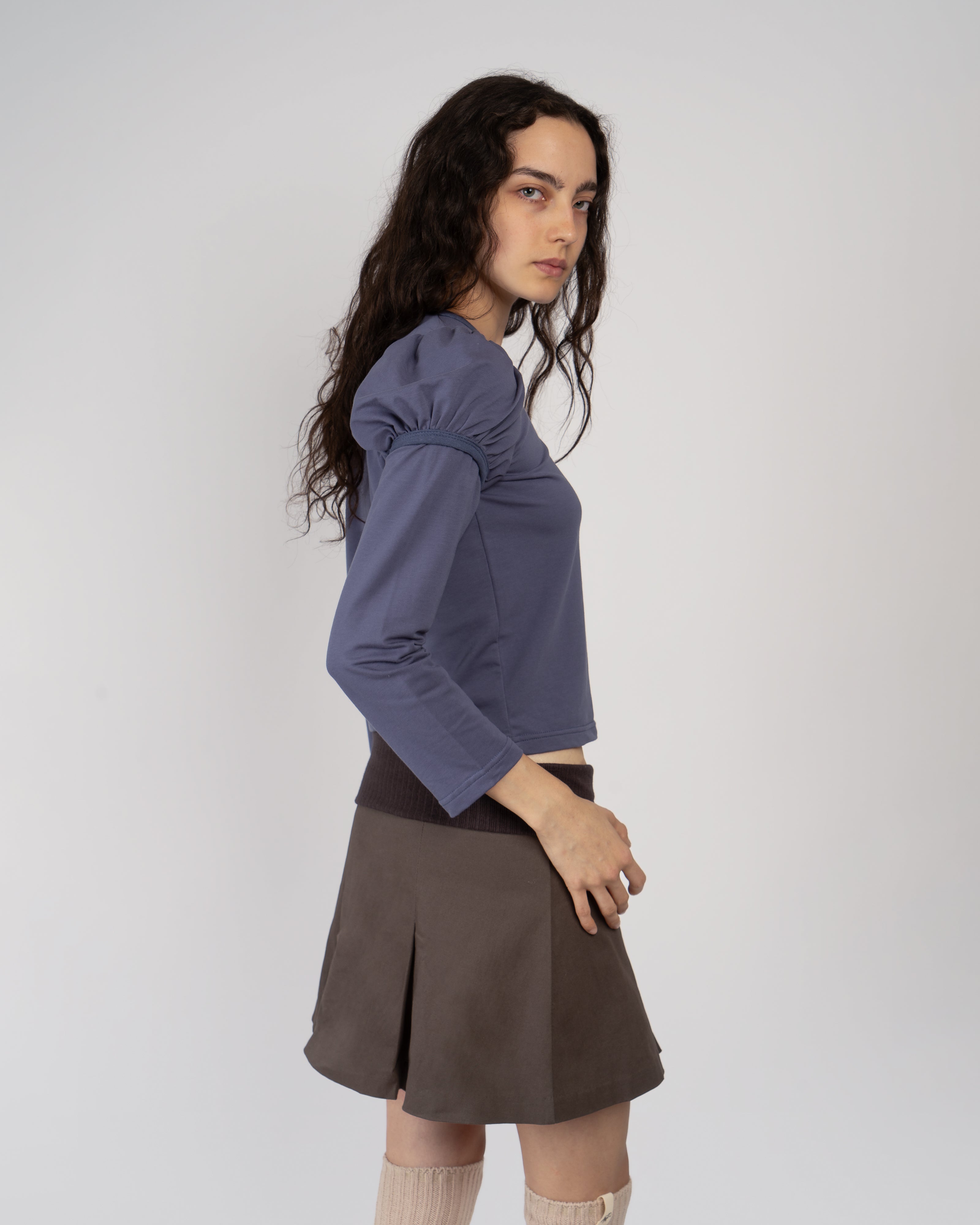 Charcoal New Love Skirt