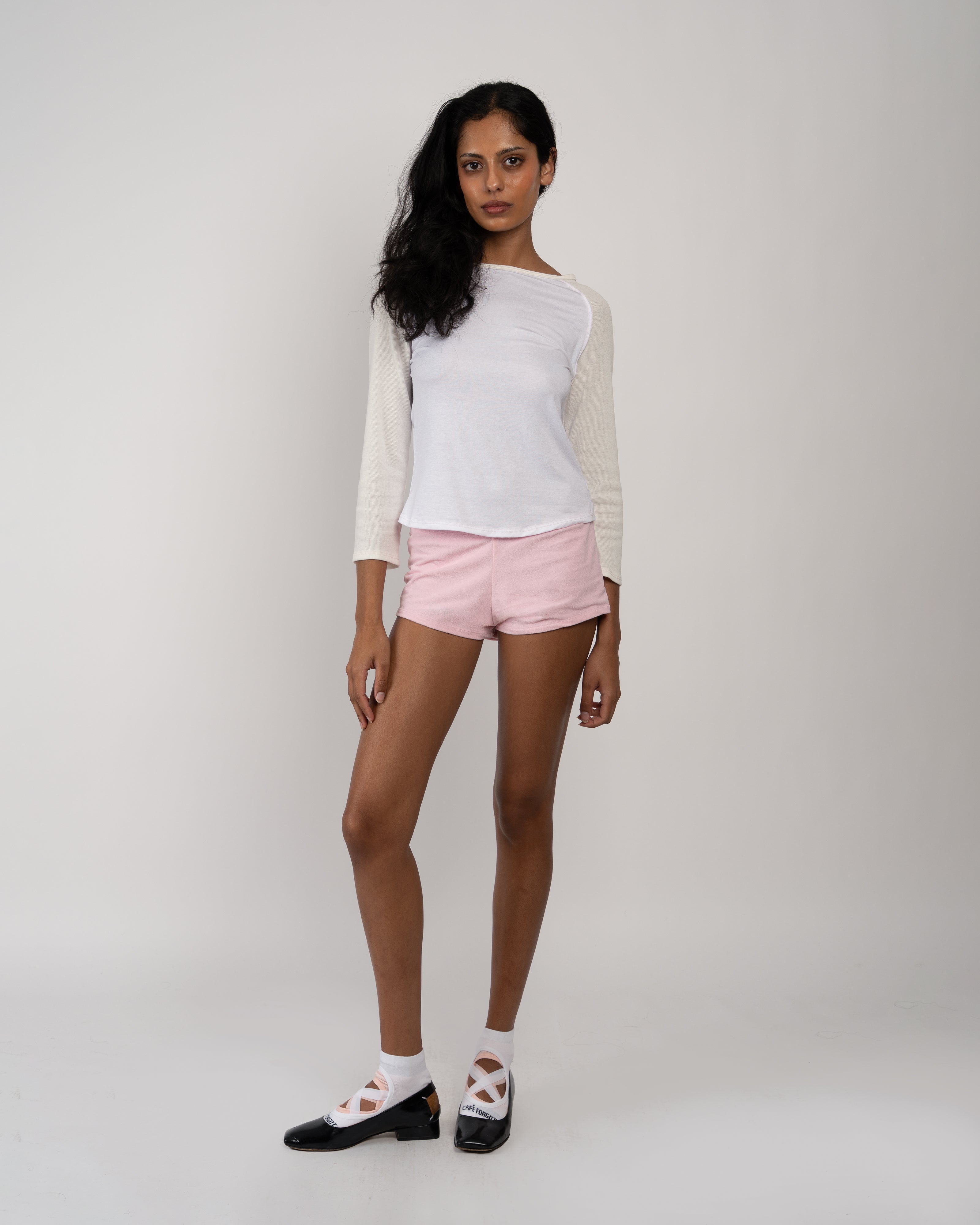Pink Terry Swim Shorts