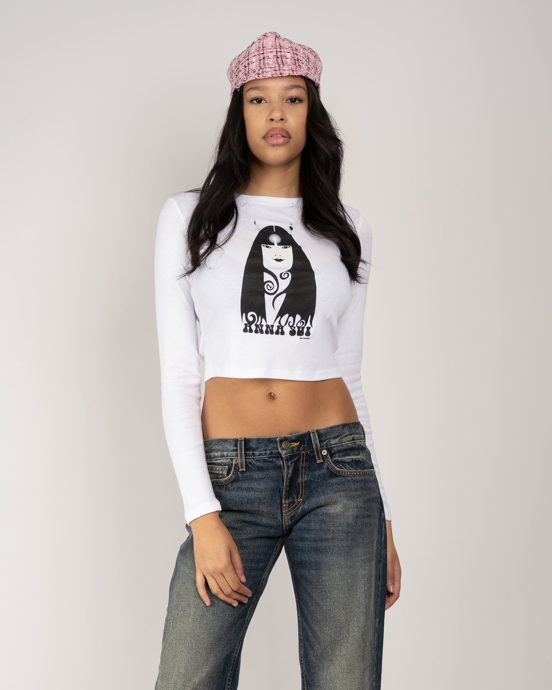 White Devil Long Sleeve T-Shirt