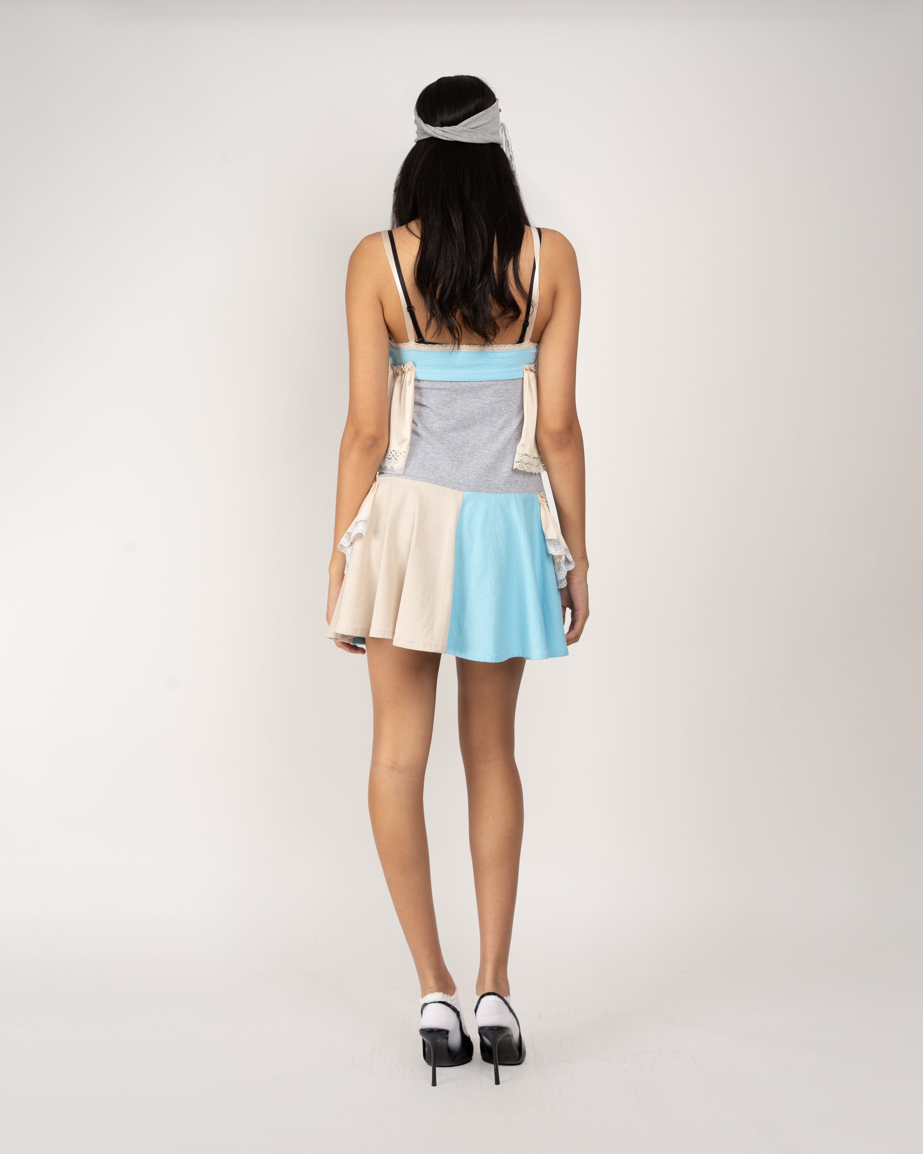 Anabel Mini Dress in Blue