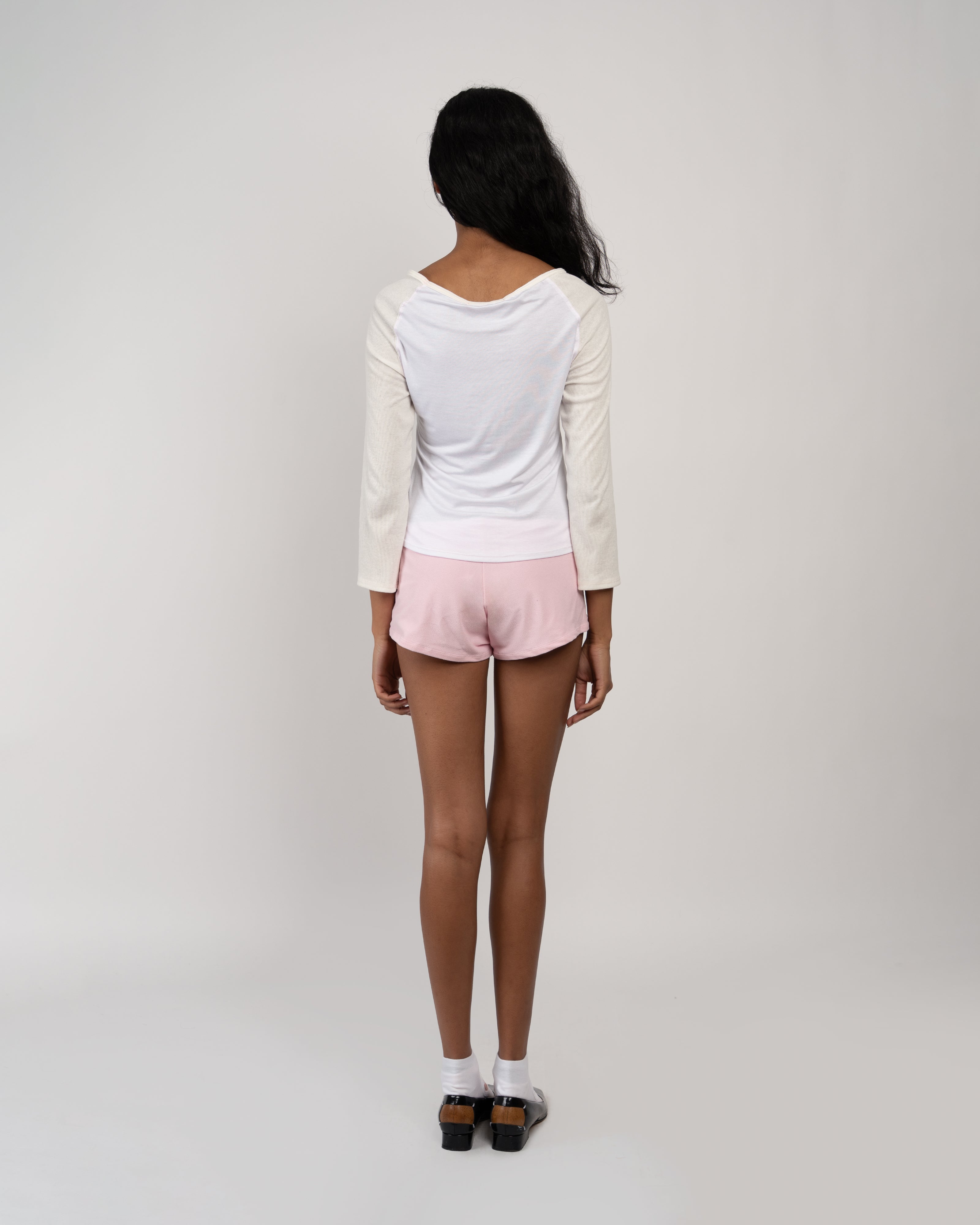 Pink Terry Swim Shorts