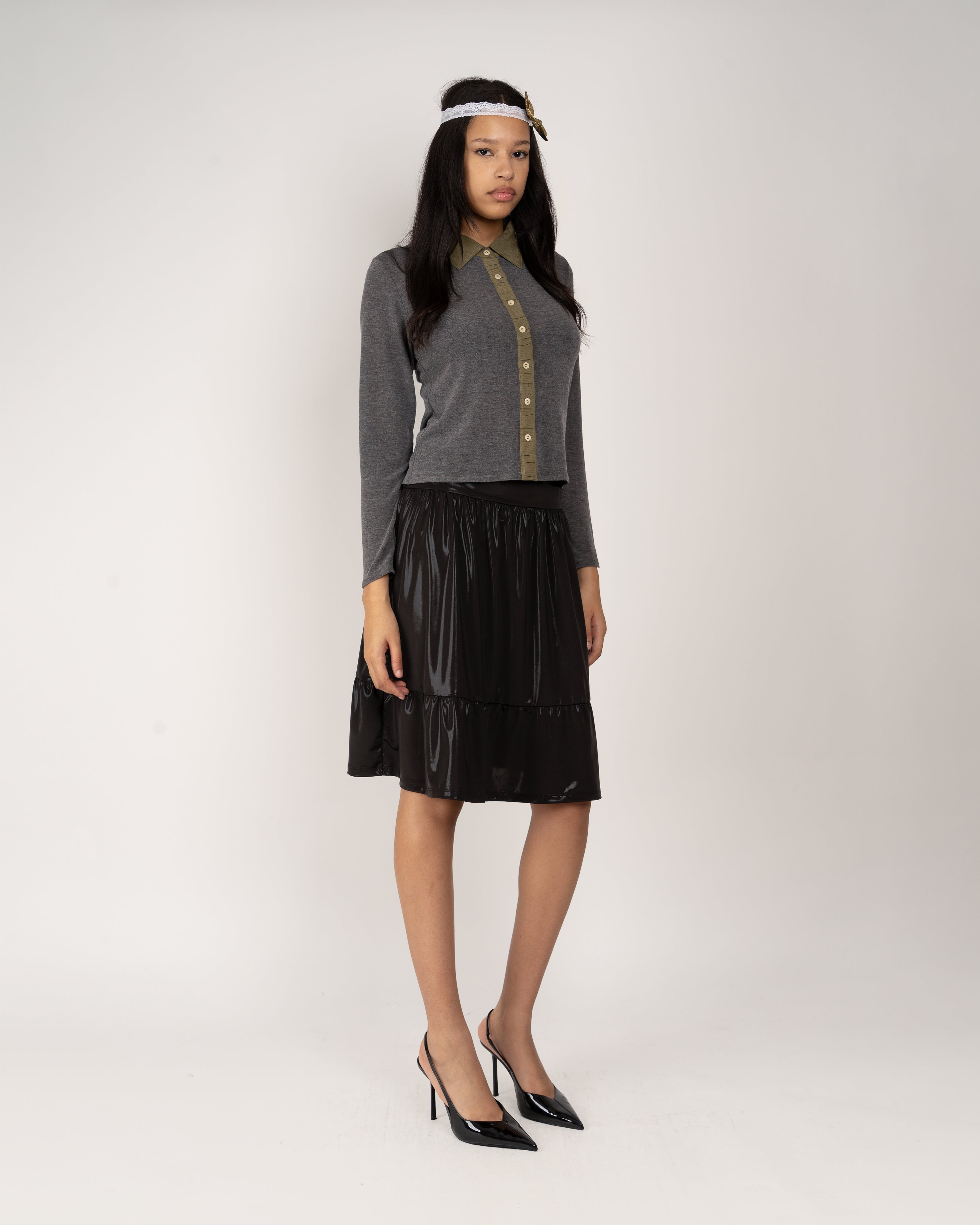 Contrast Cardigan