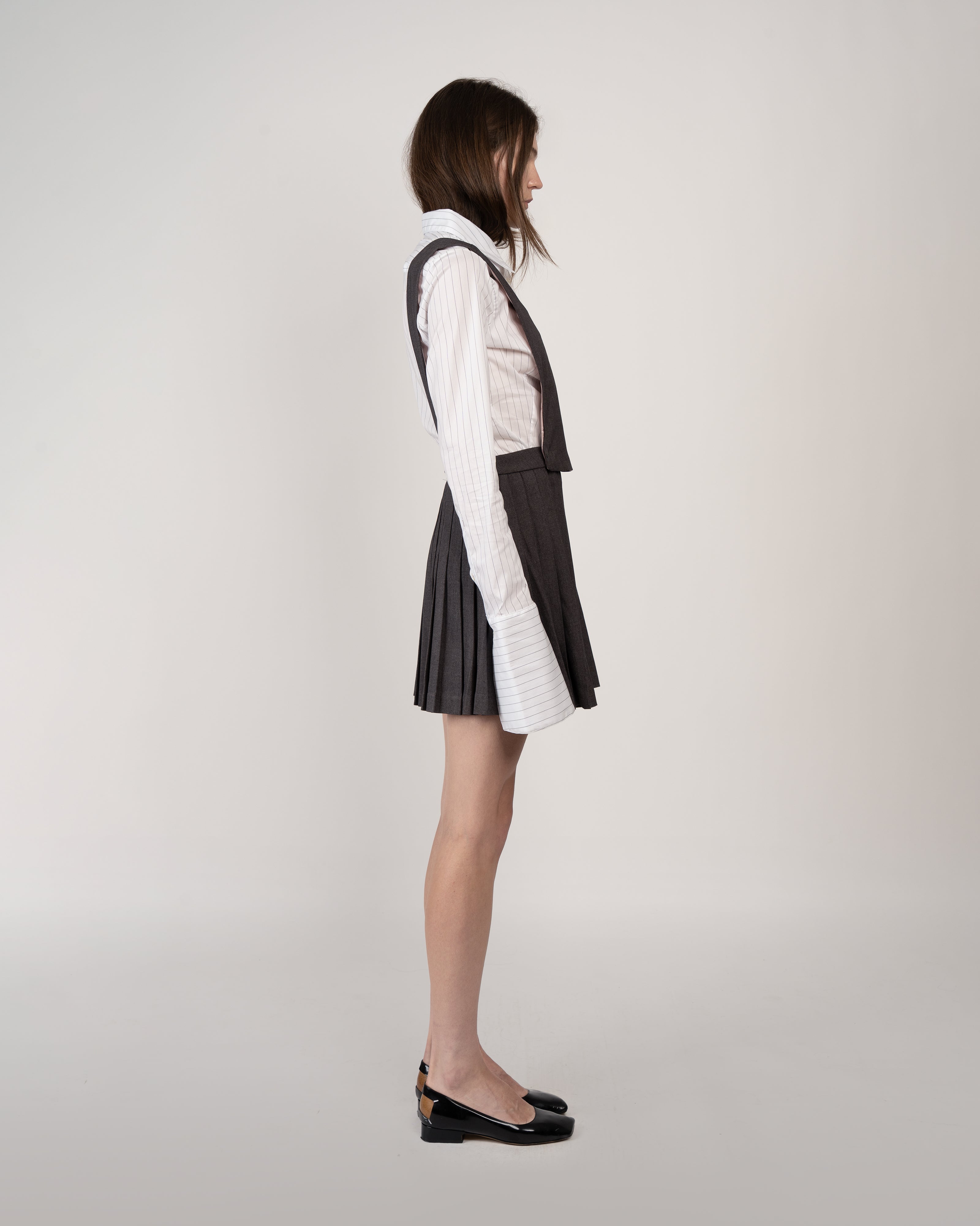 Pleated Pinafore