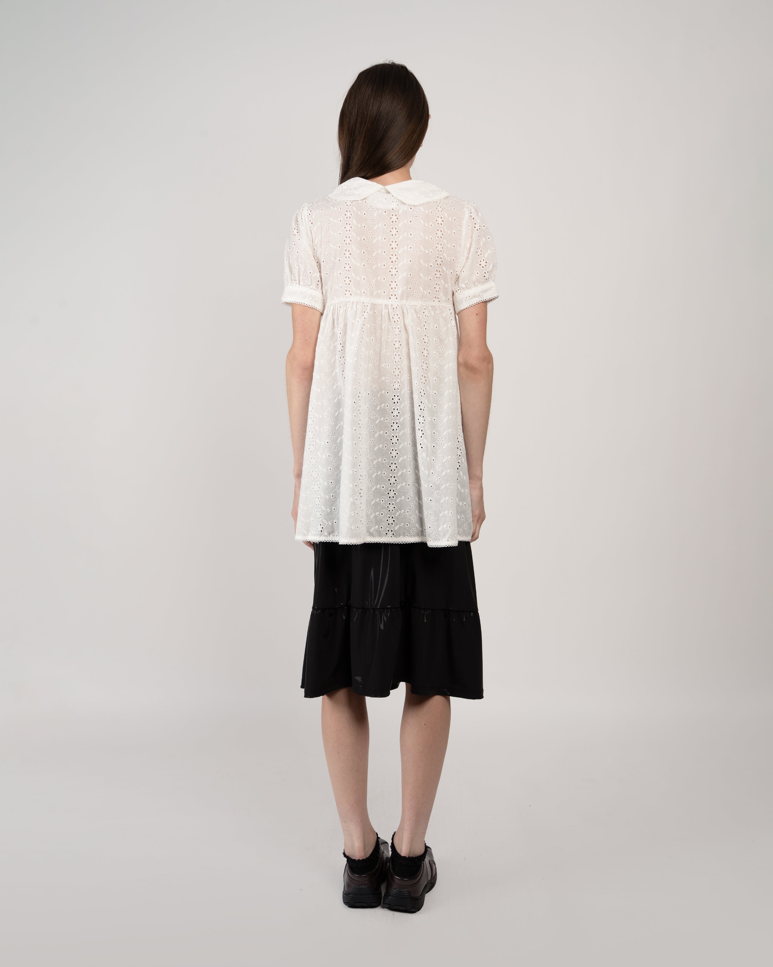 Niihai x Café Forgot Monday Dress in White