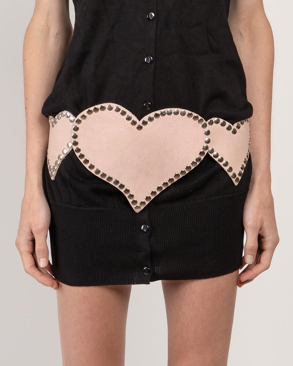 Heart Belt in Pink