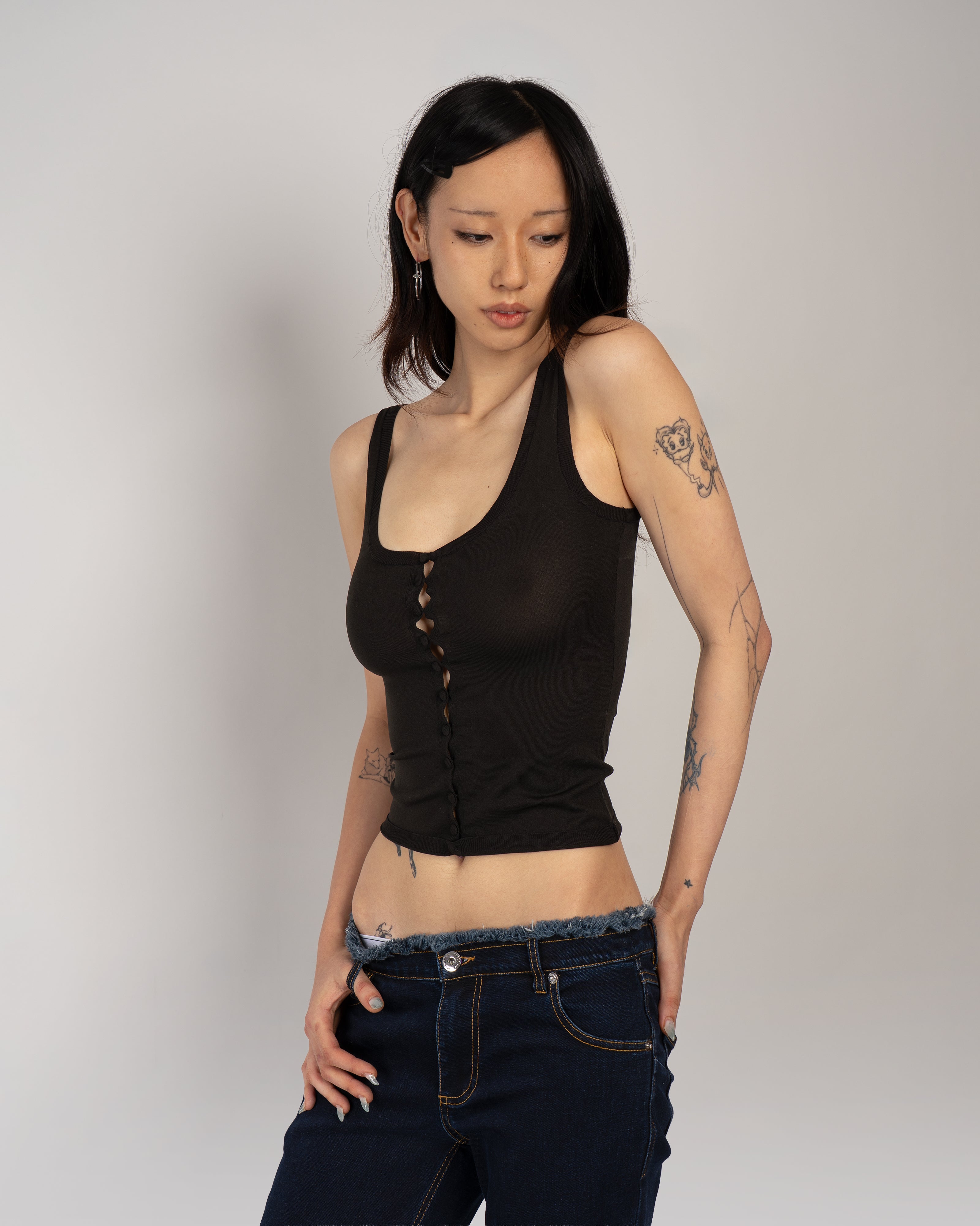 Oscar Top in Black