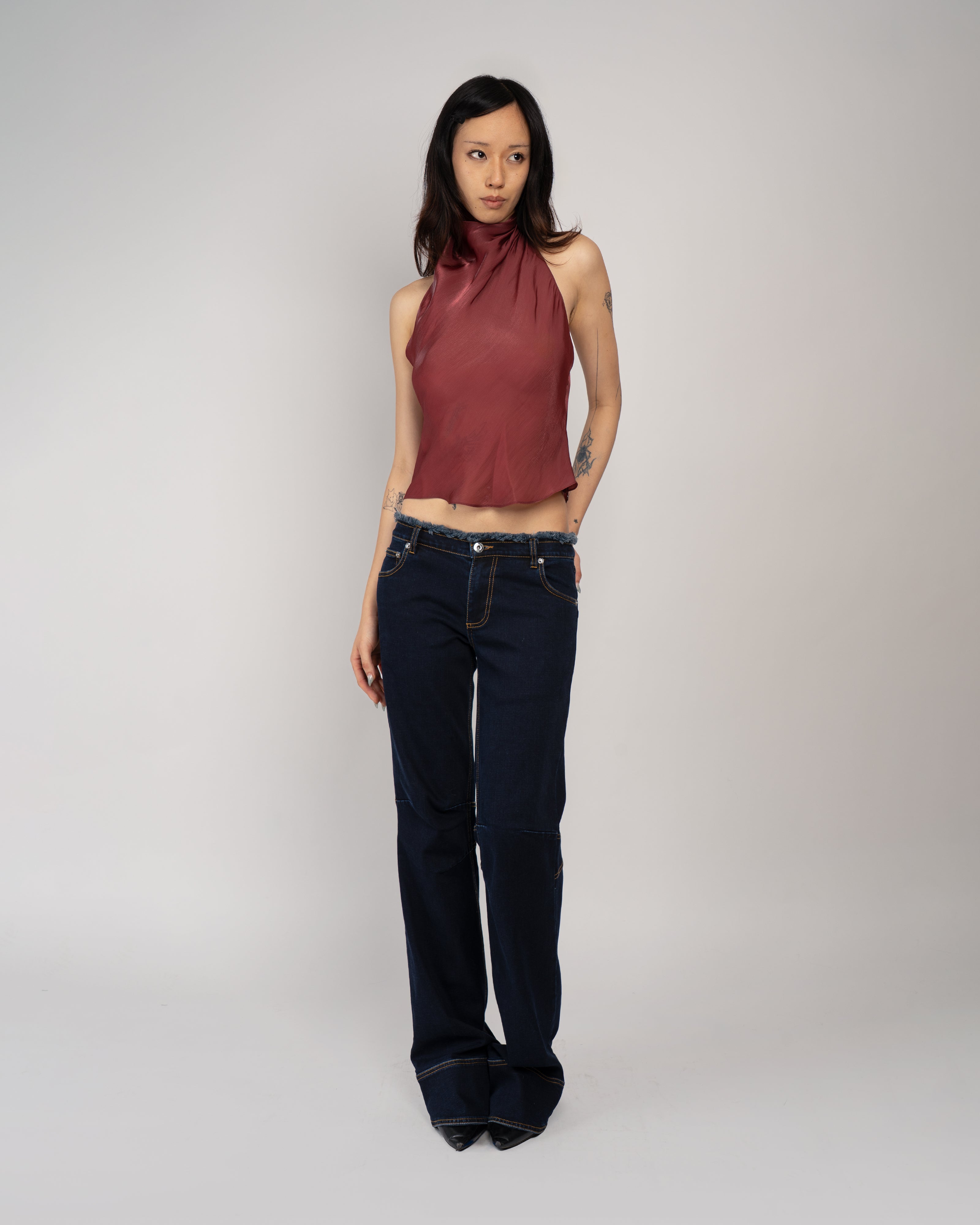 Low Back Halter Top