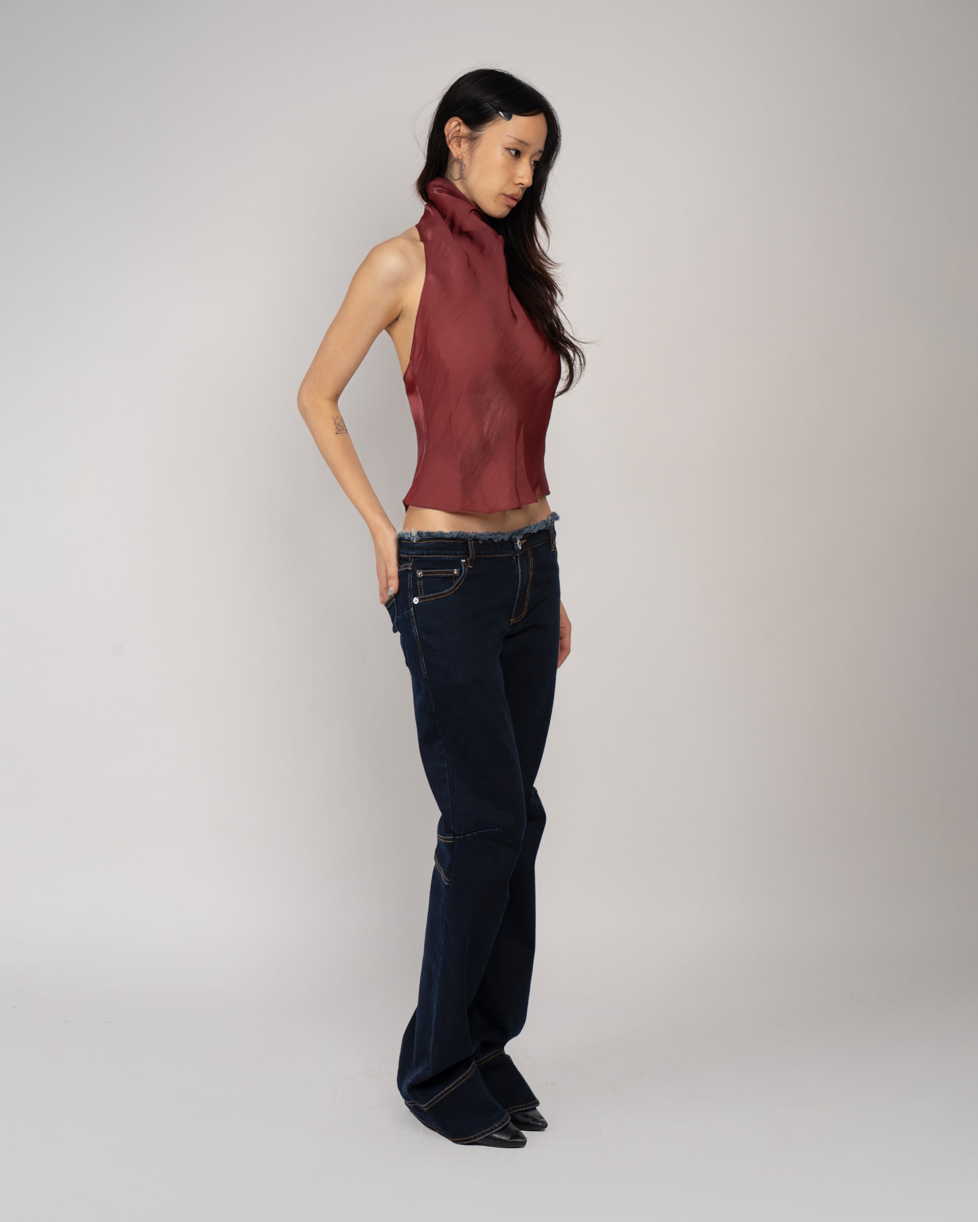 Low Back Halter Top