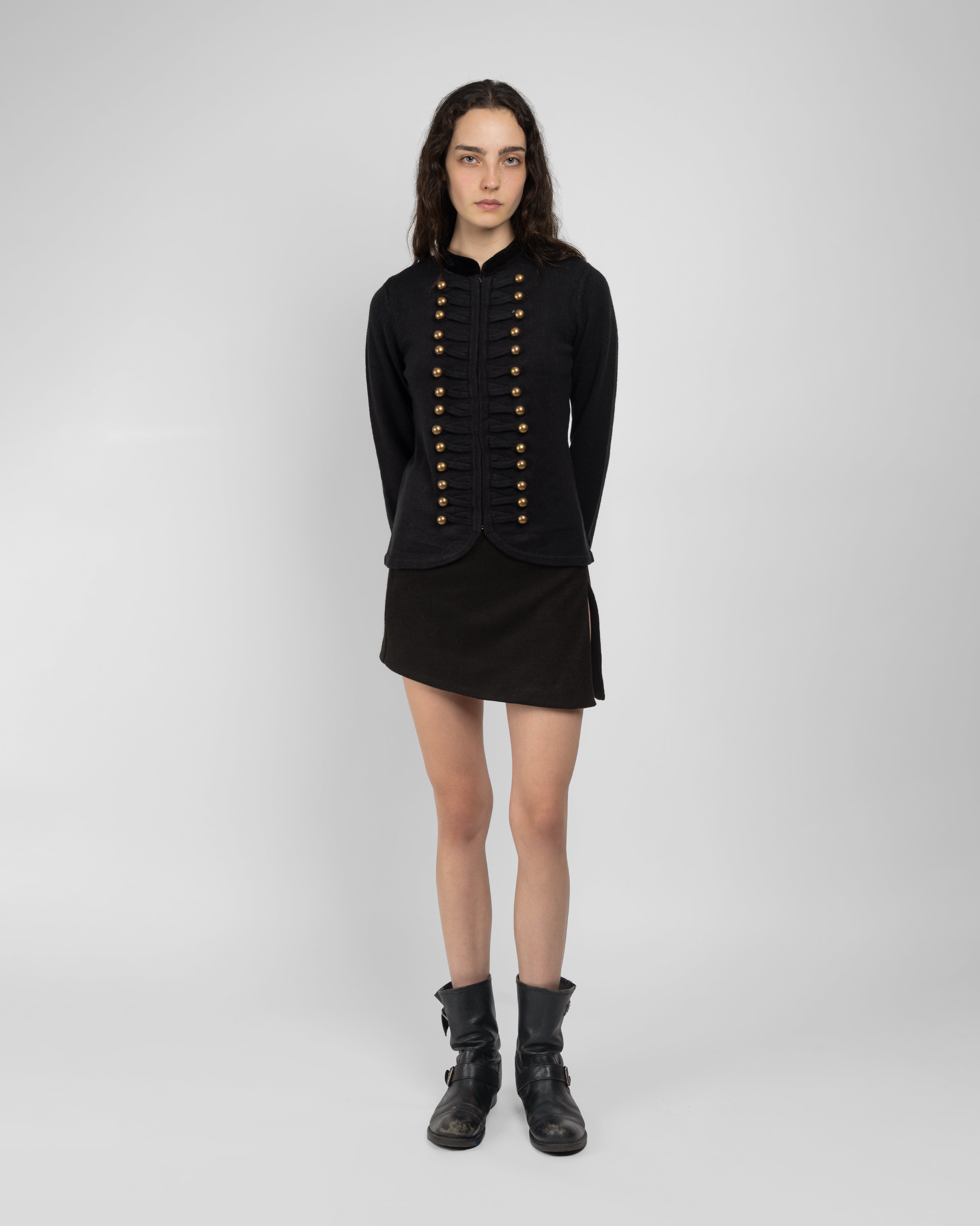 Military Cardigan Jacket
