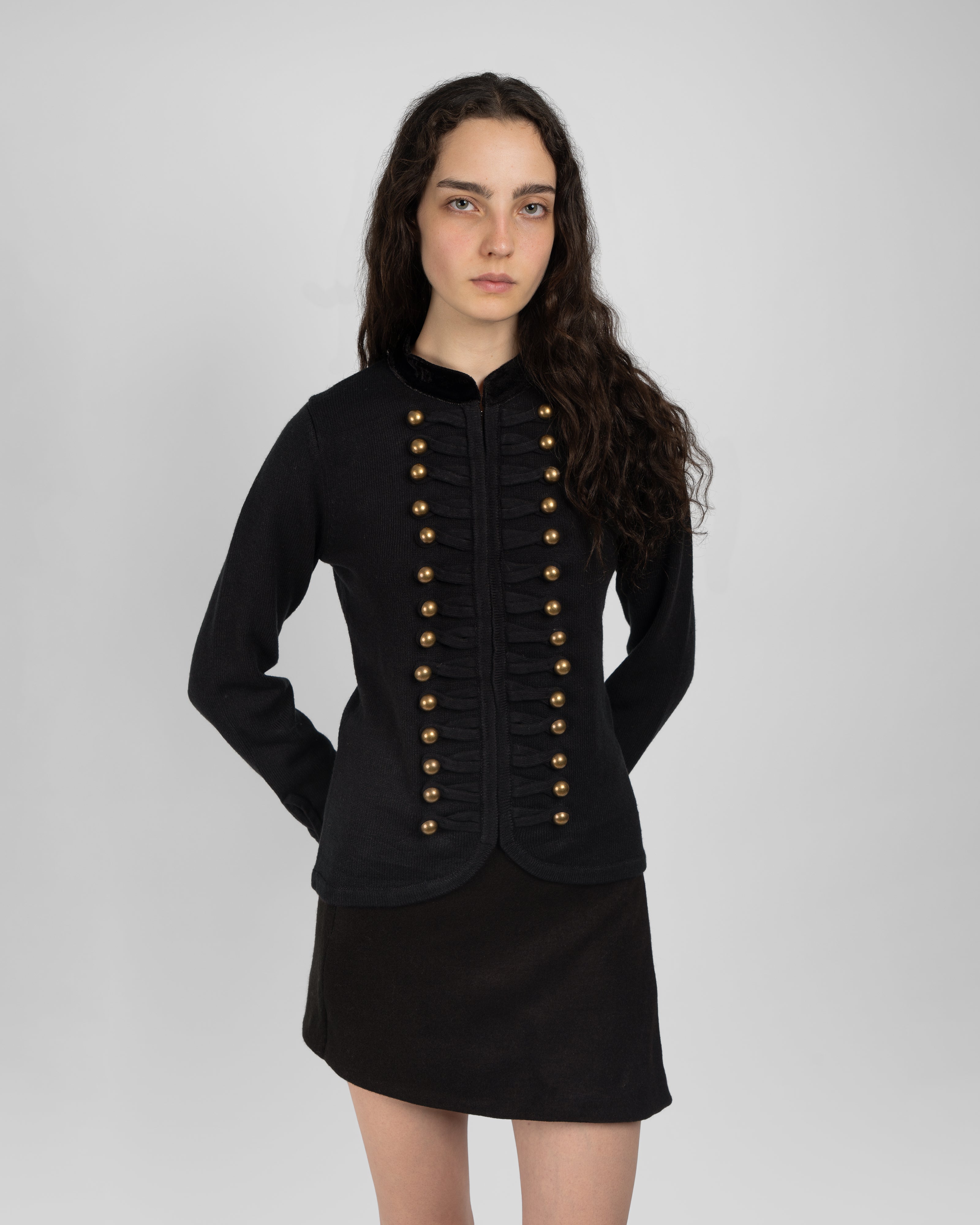 Military Cardigan Jacket