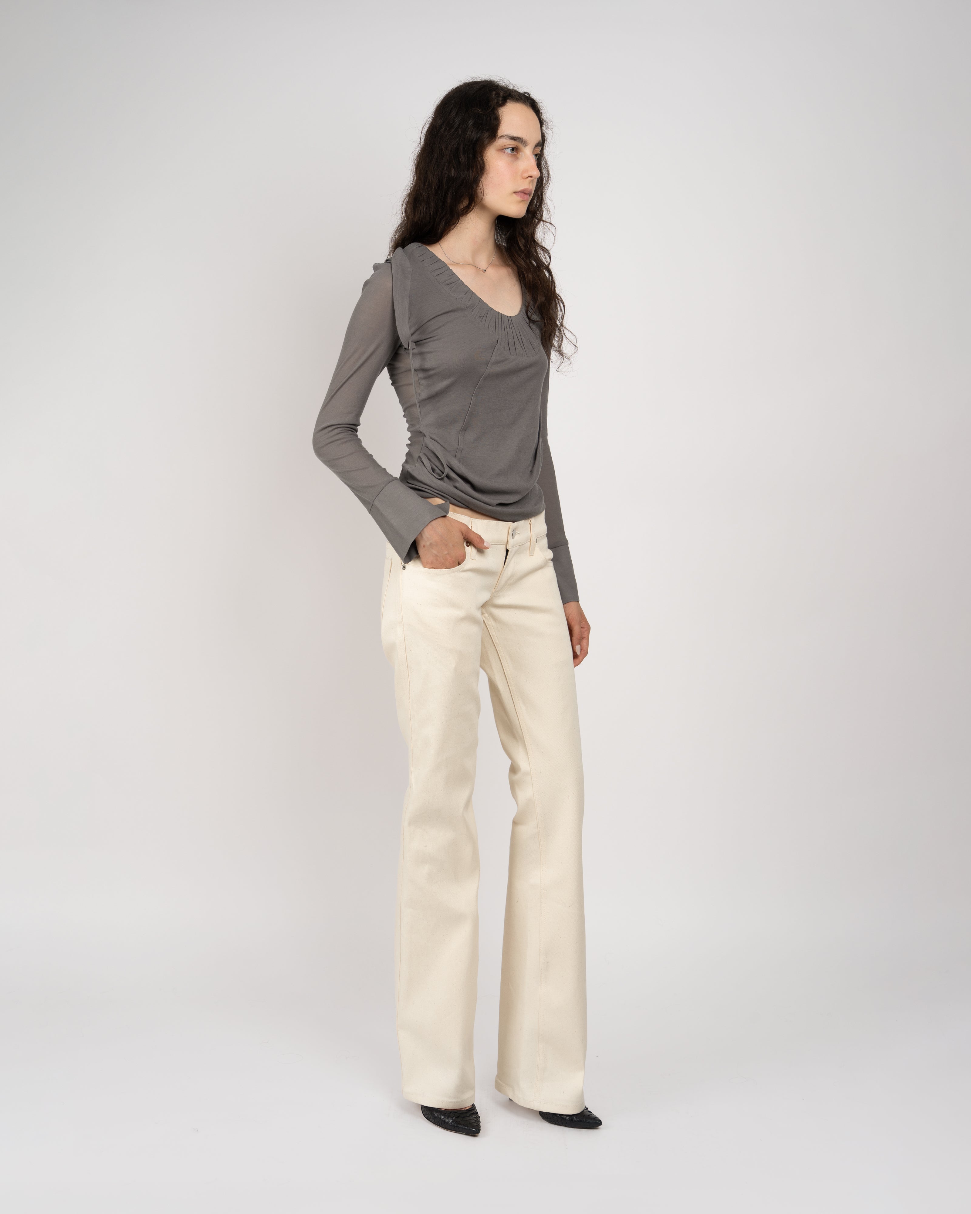 Loane Grey Top