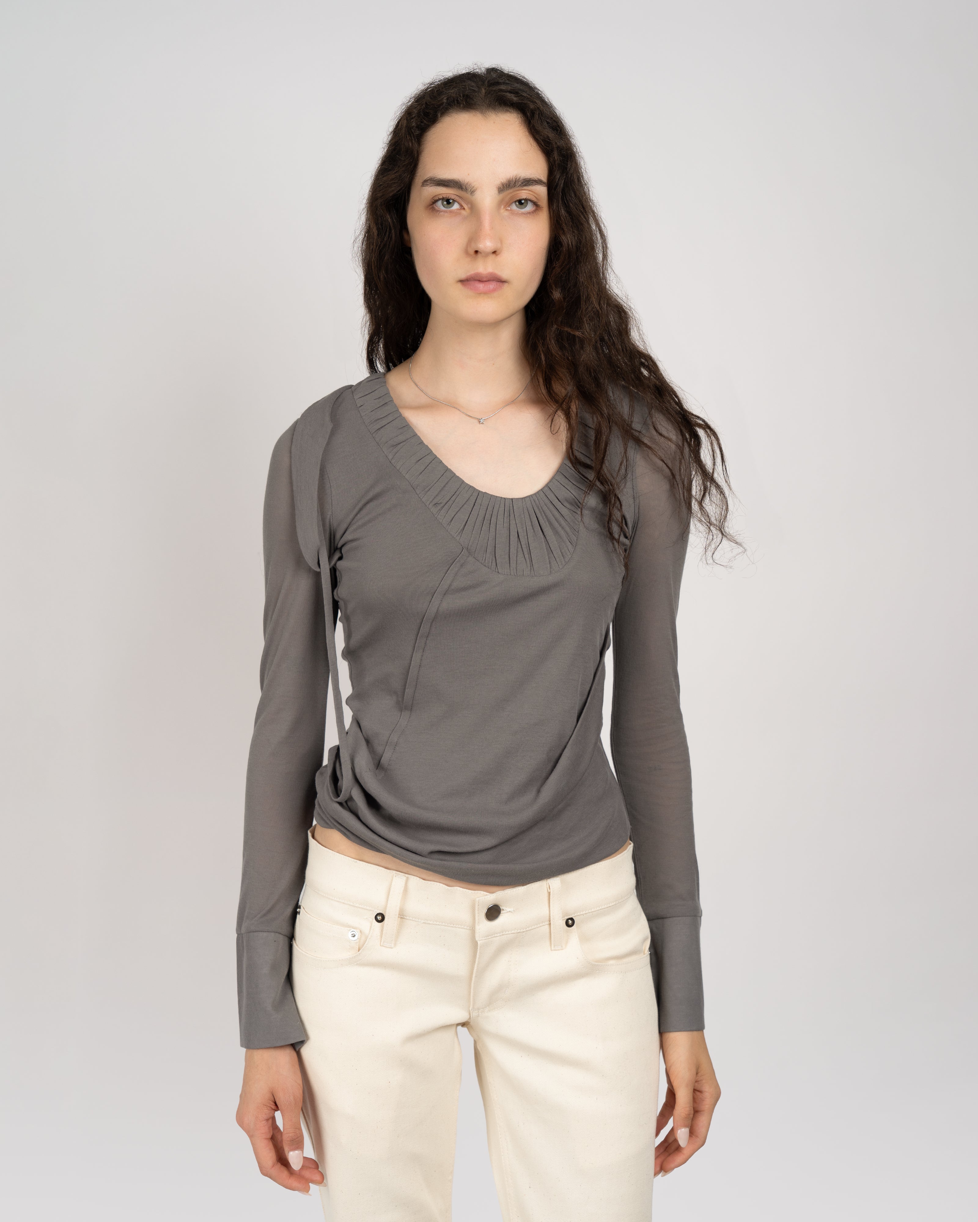 Loane Grey Top