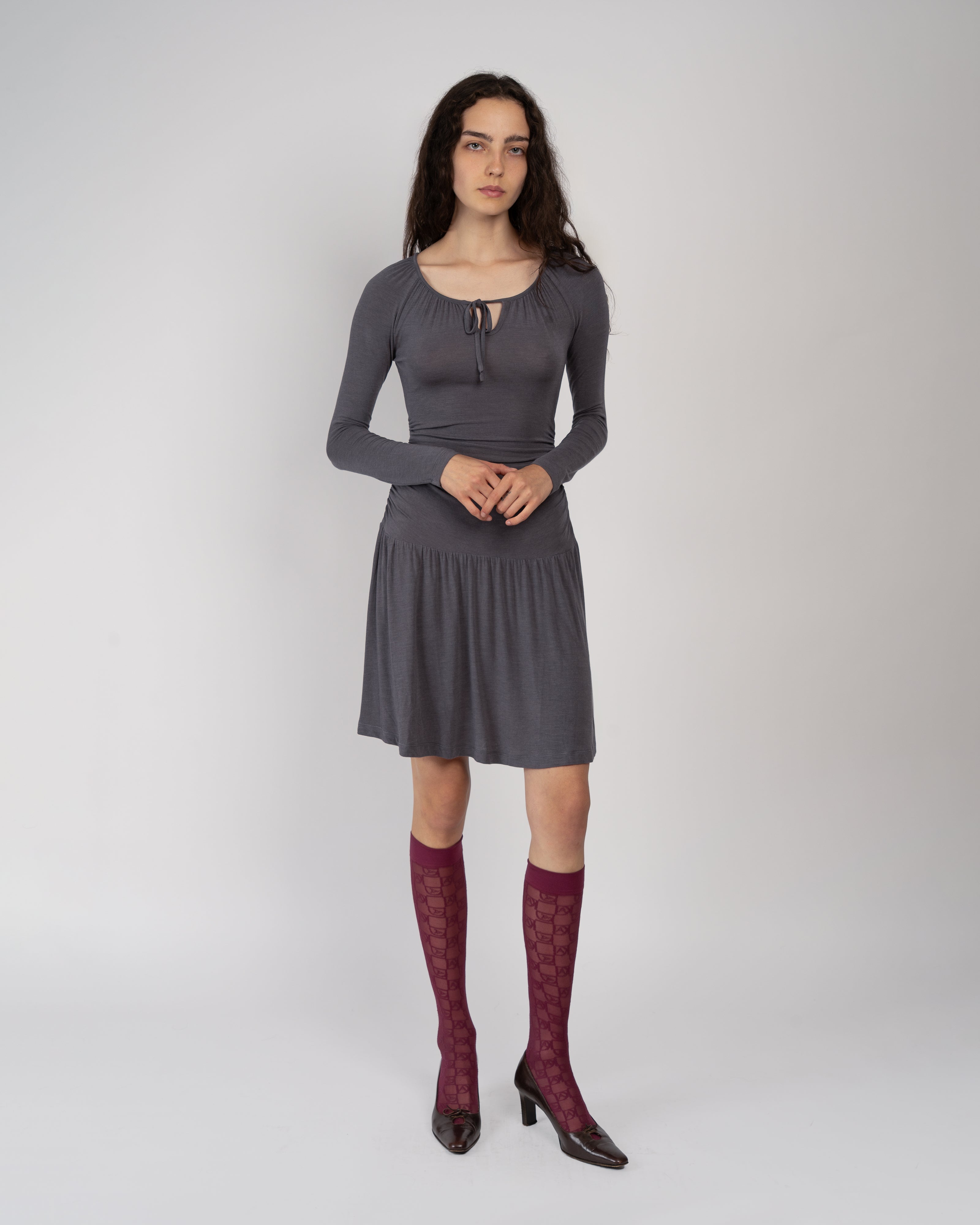 Gray Violetta Dress