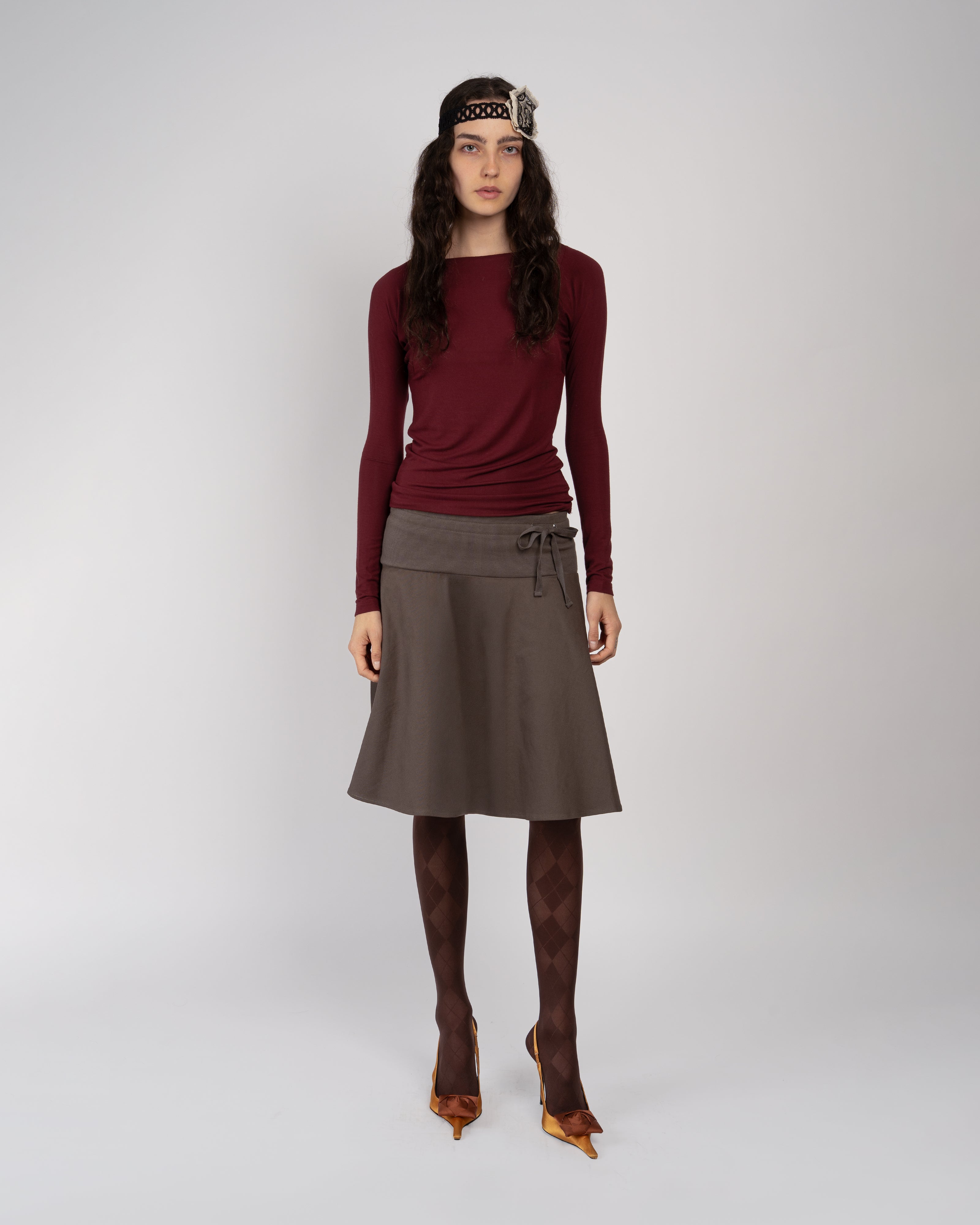 Plum Turn Back Time Top