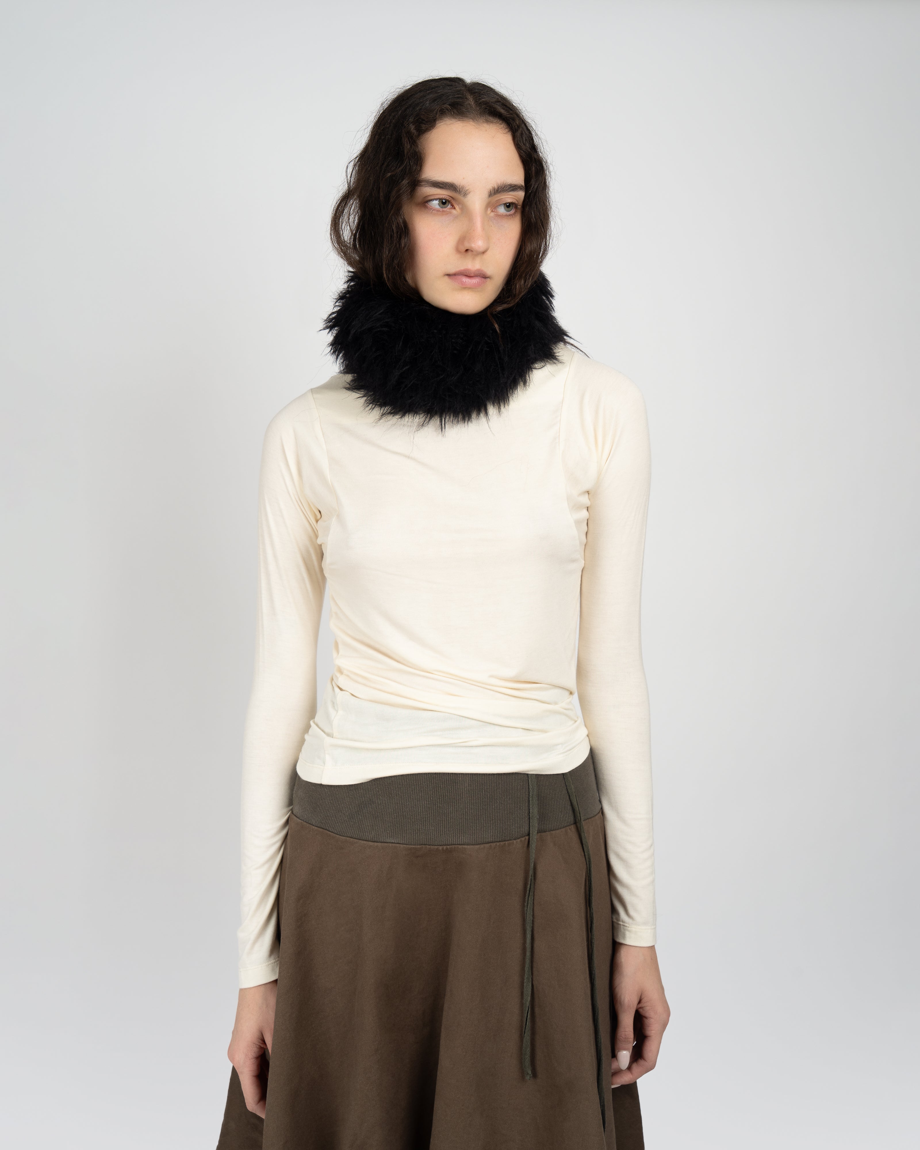 Black Oubli Scarf