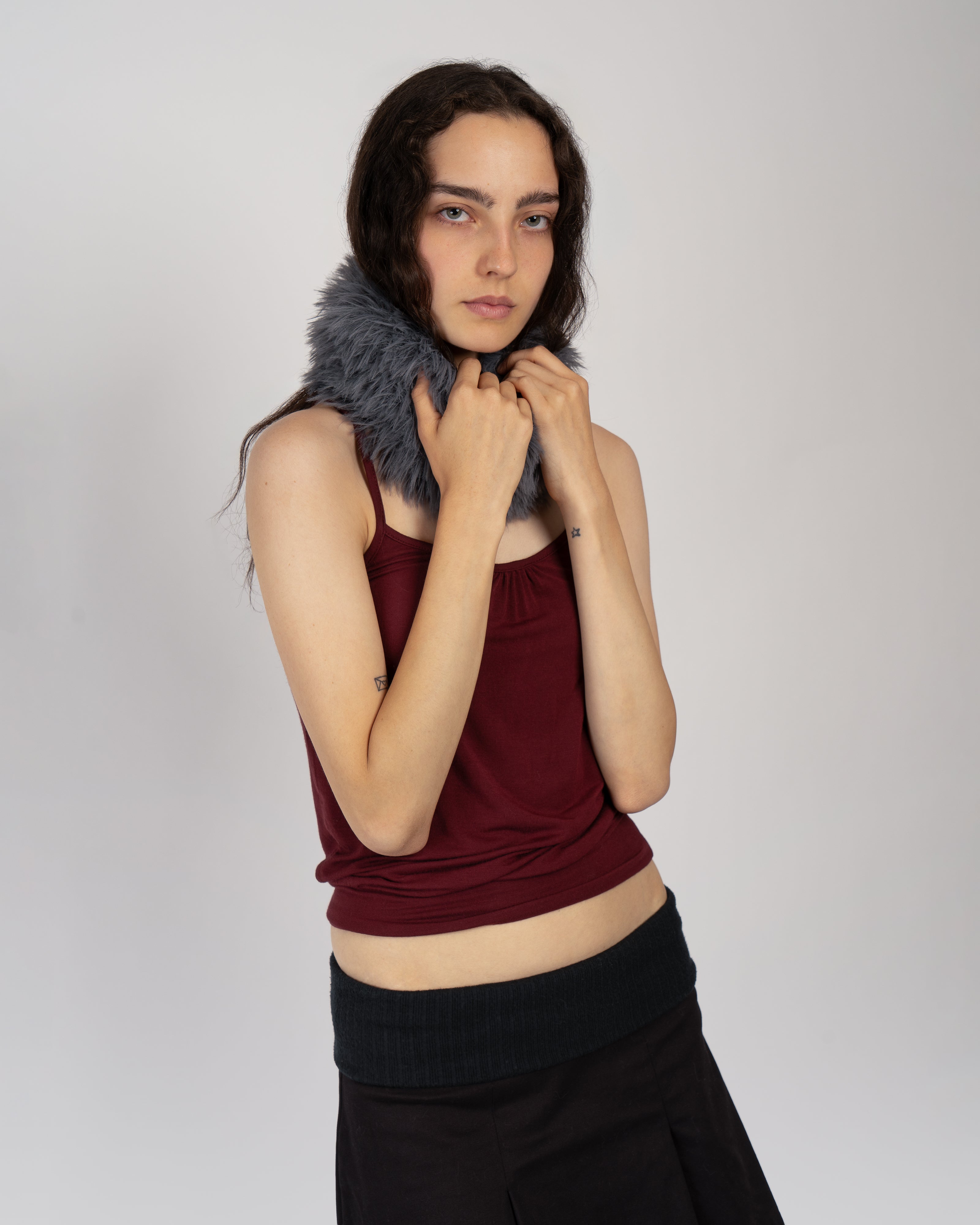 Grey Oubli Scarf