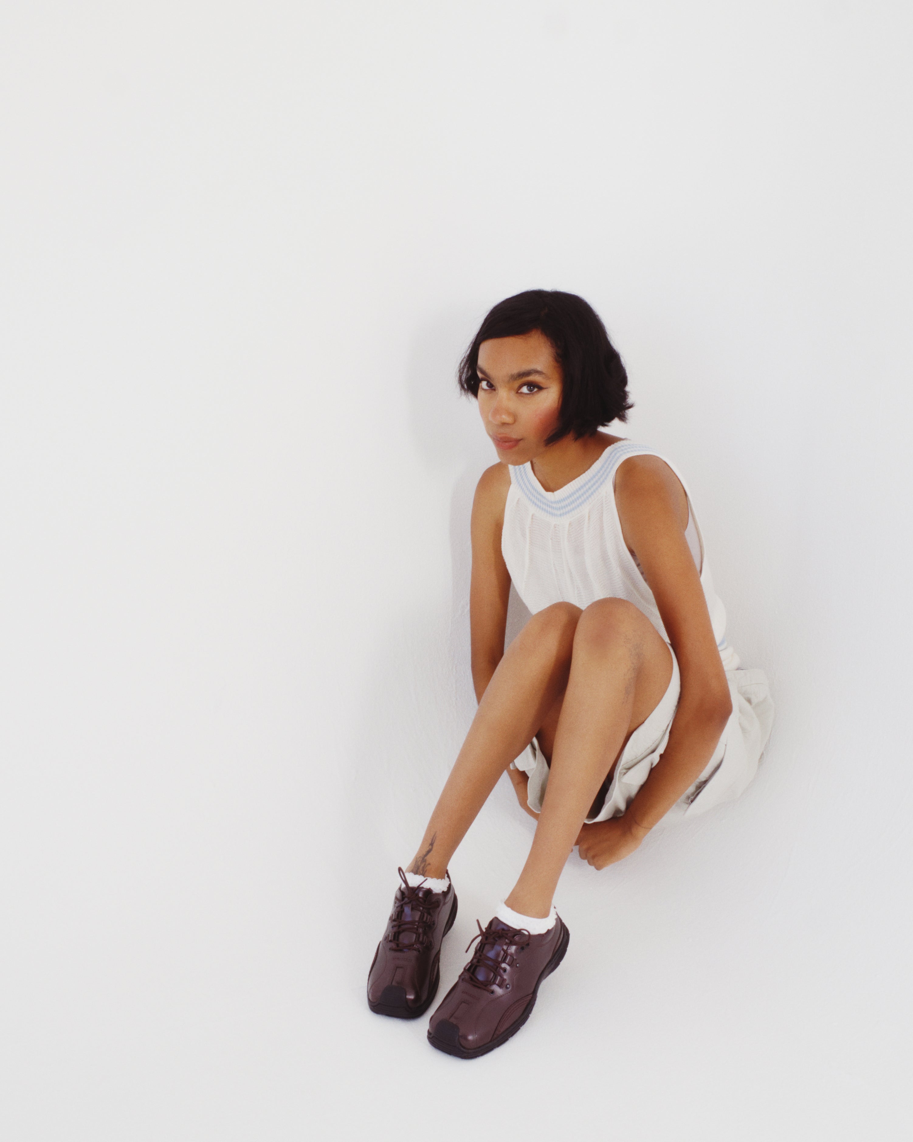 Aurix 5i Lace Up in Oxblood Leather