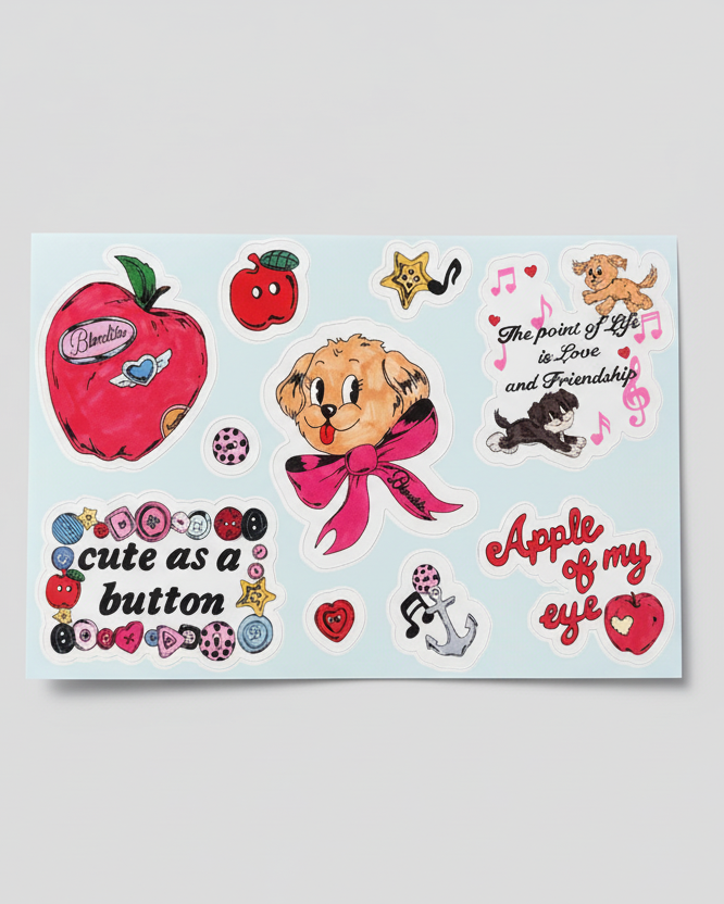 Blondita Sticker Sheet