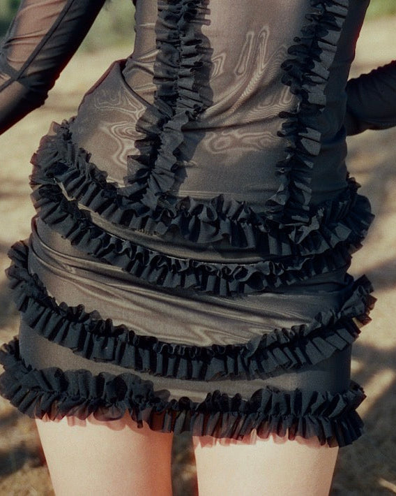 Gigi - Isabelle Skirt Black - Sample