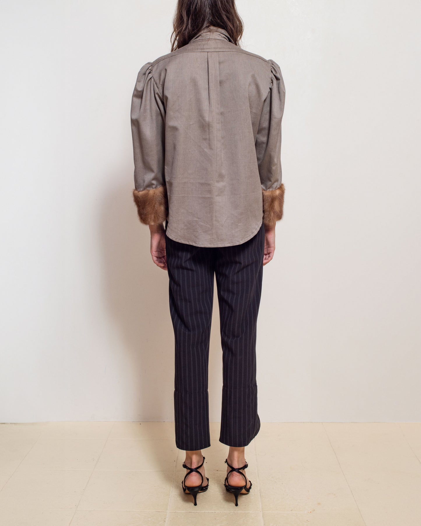 Mink Cuff Button Down