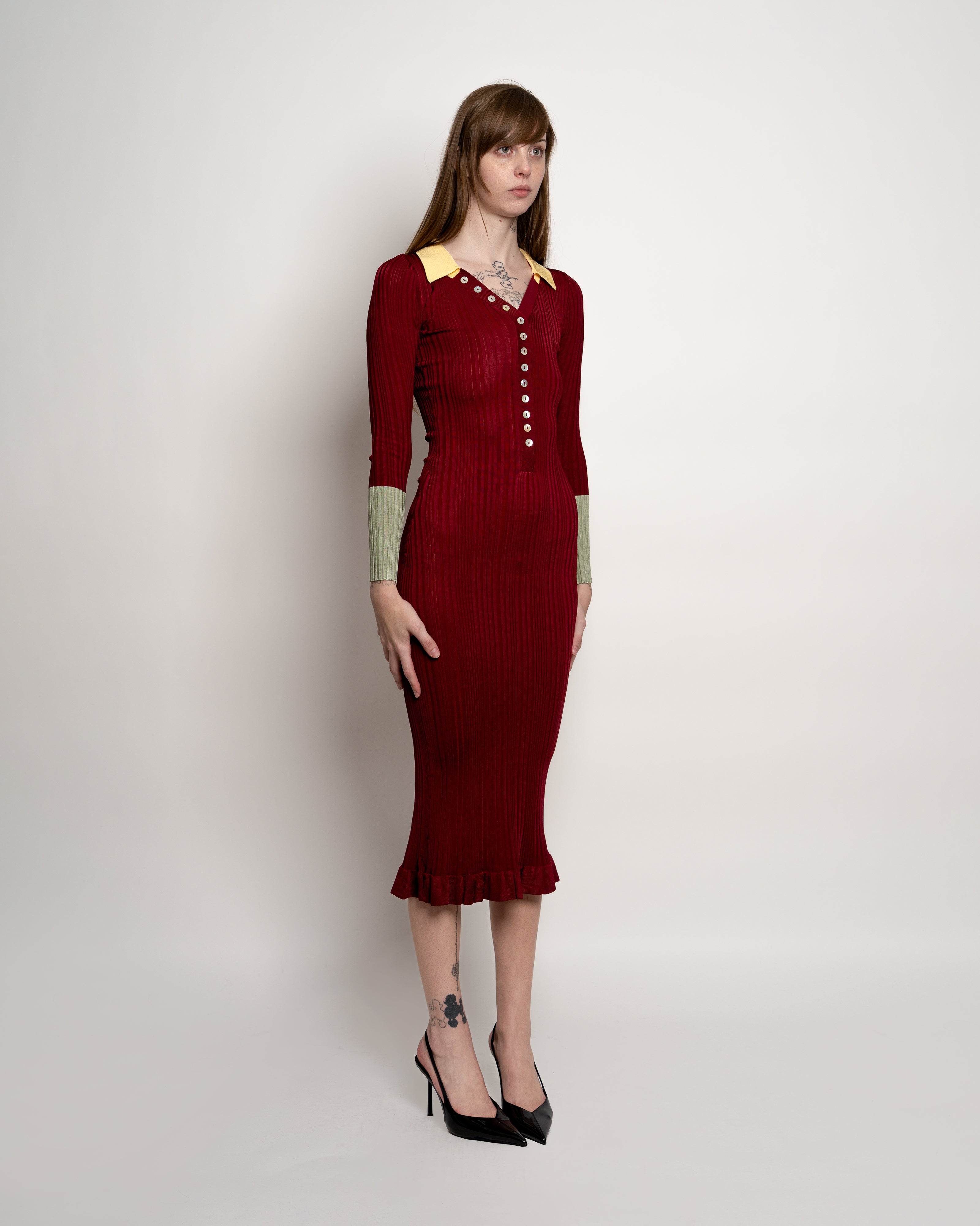 Red Polo Dress