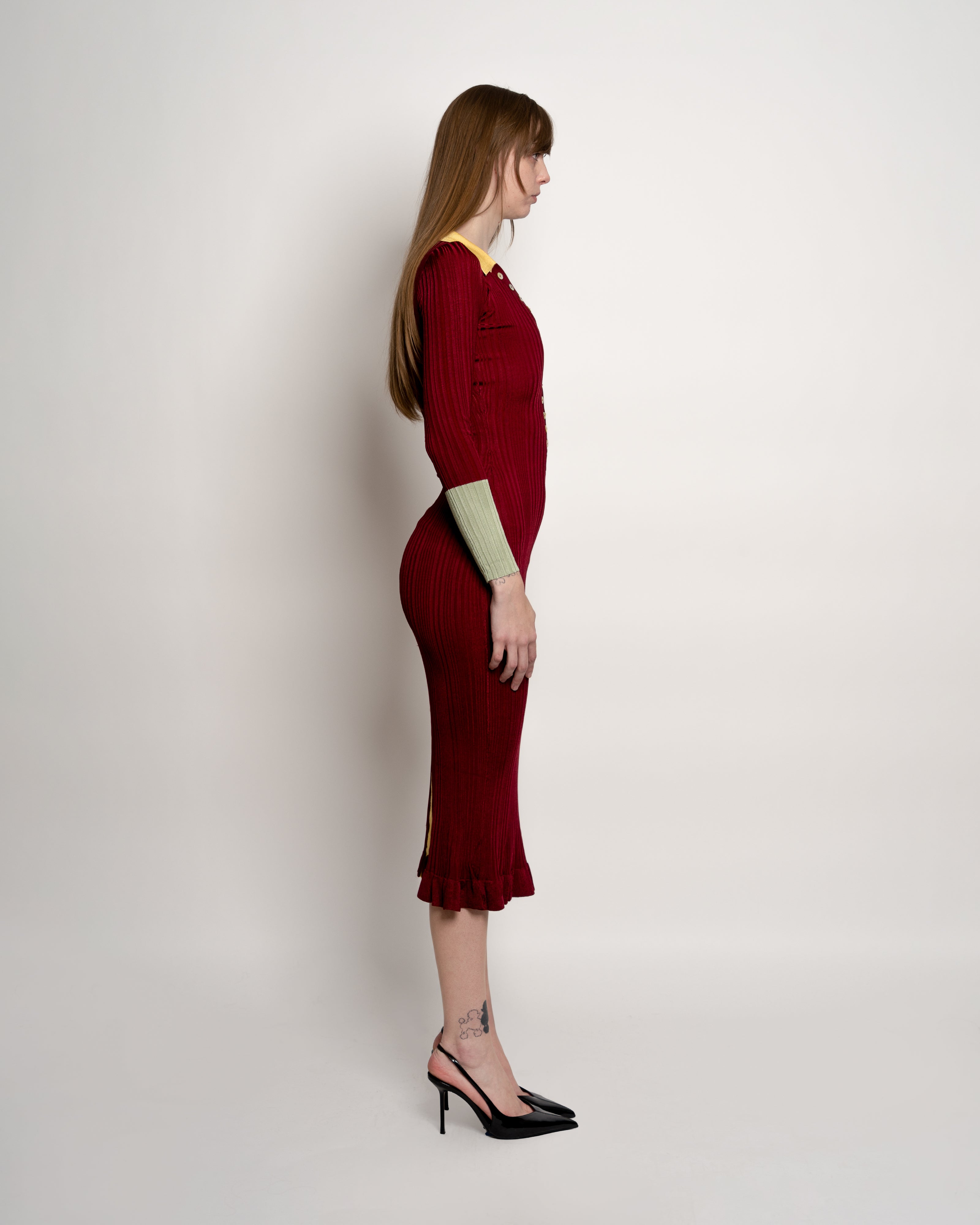 Red Polo Dress