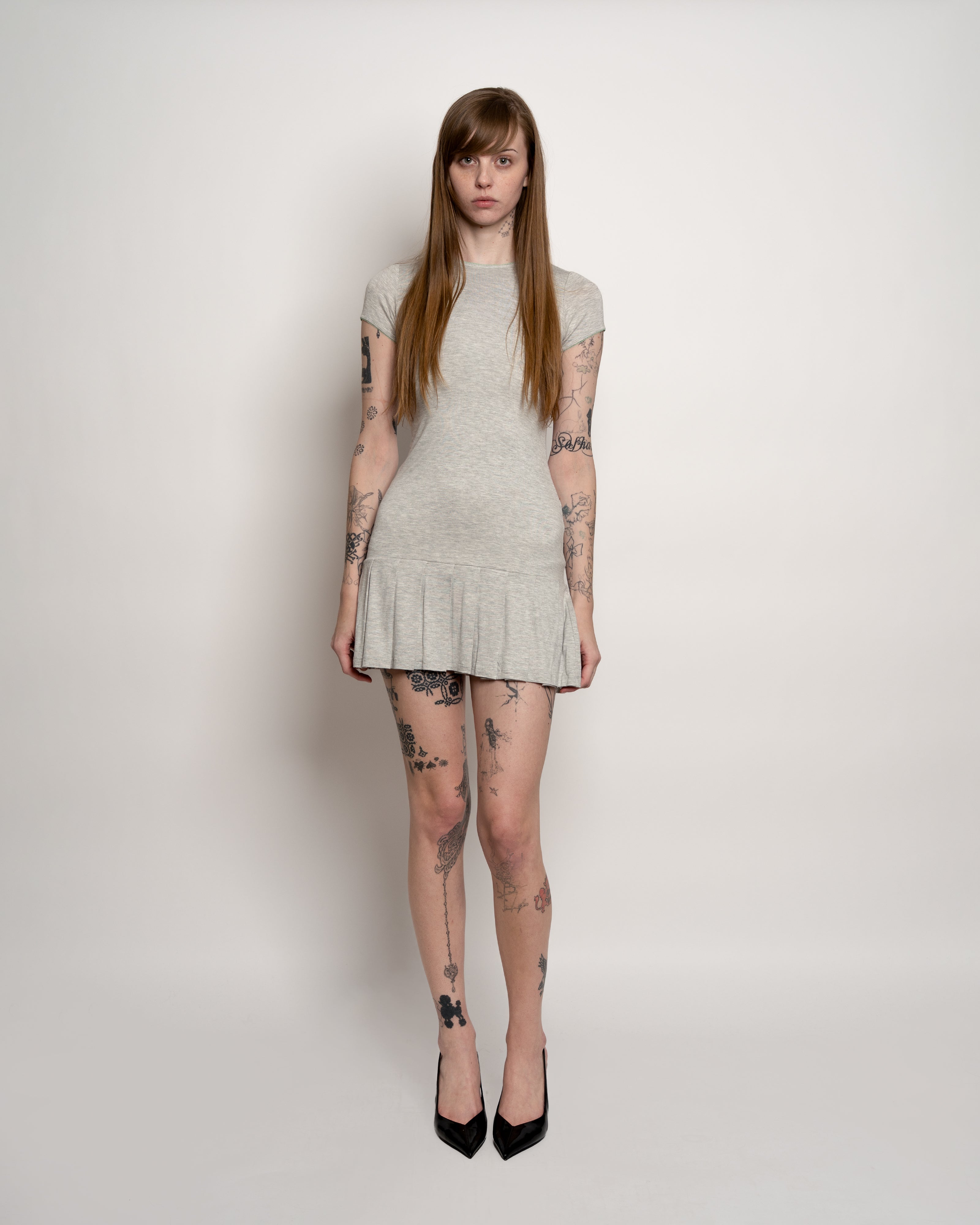 Lily Dress in Grey