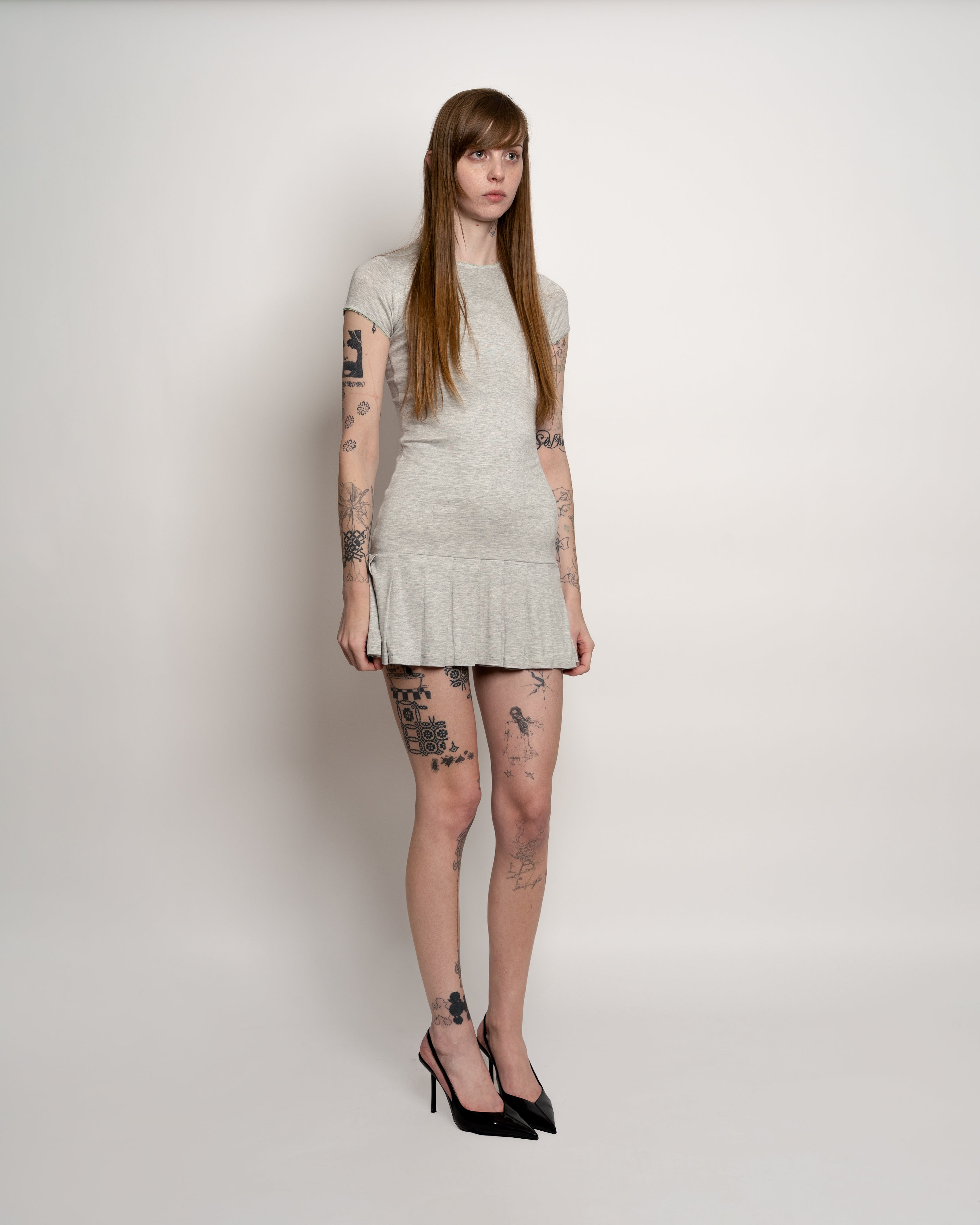 Lily Dress in Grey