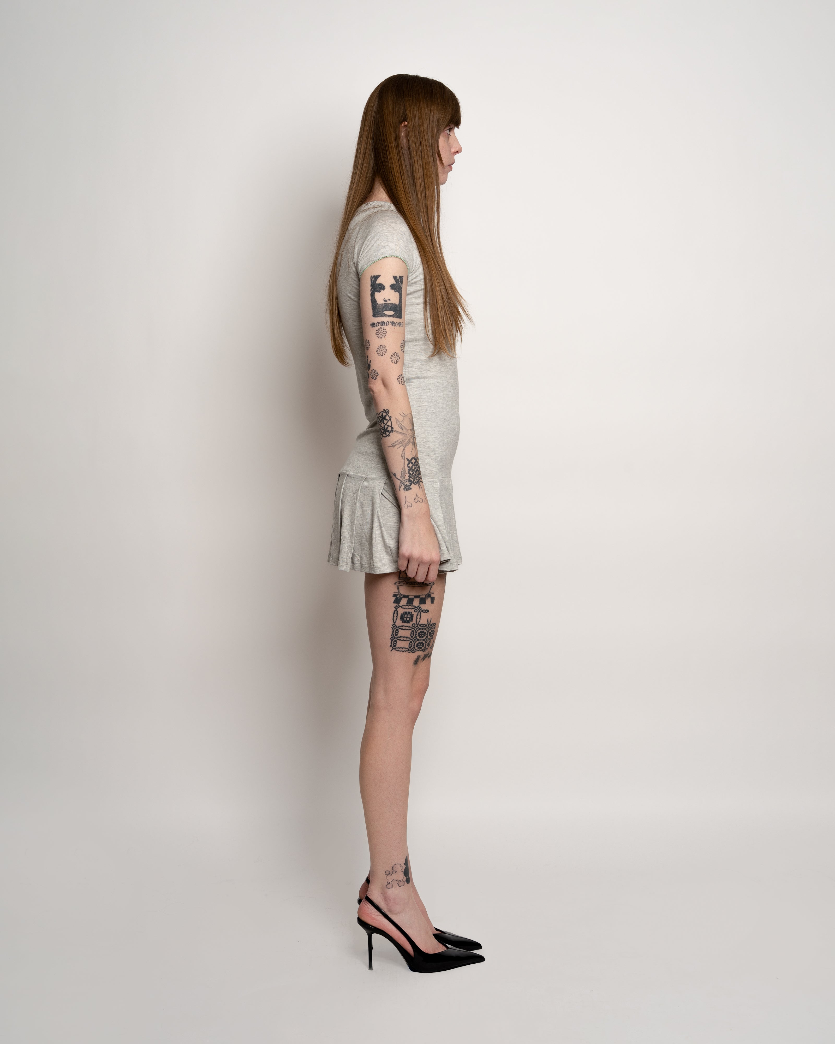Lily Dress in Grey