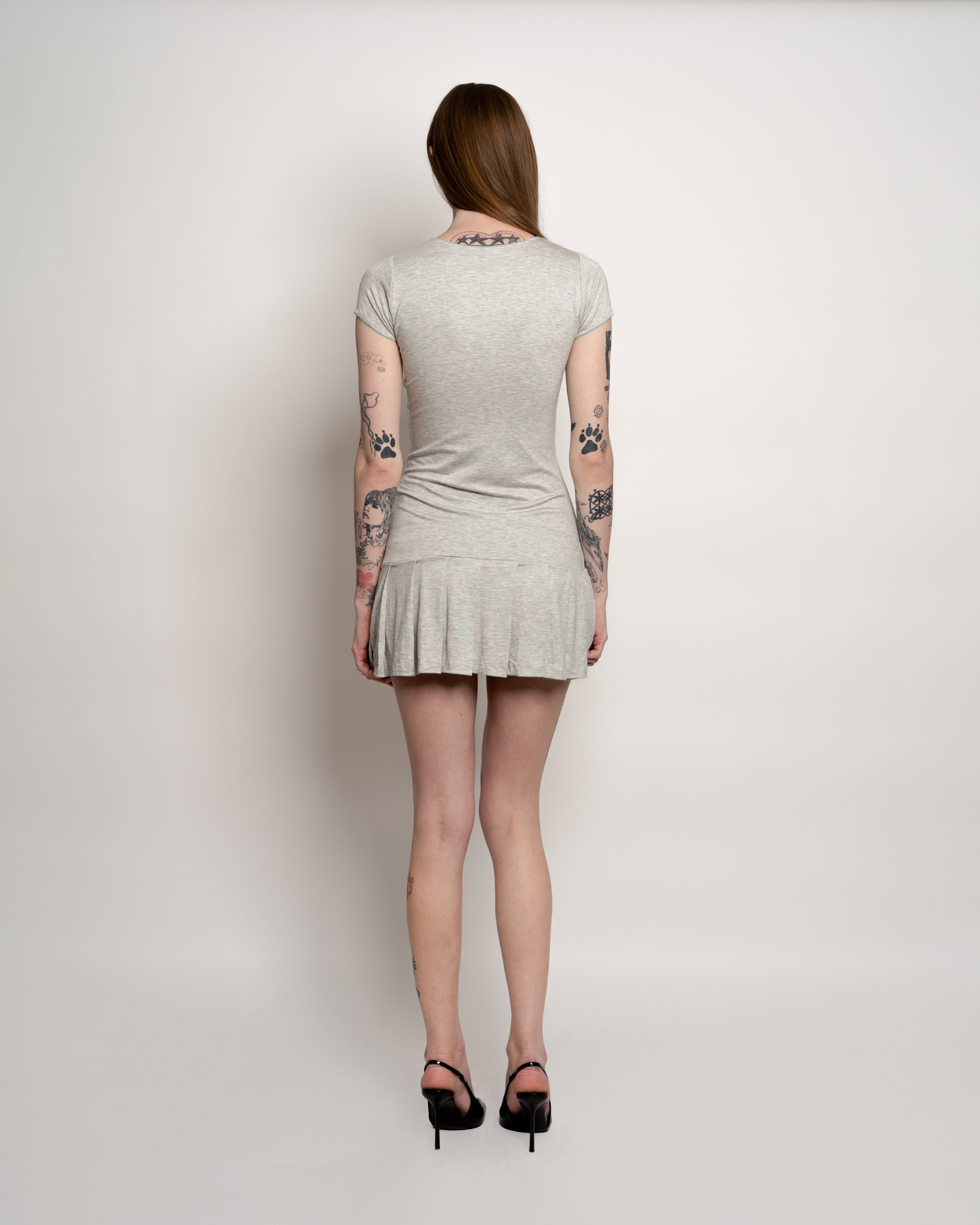 Lily Dress in Grey