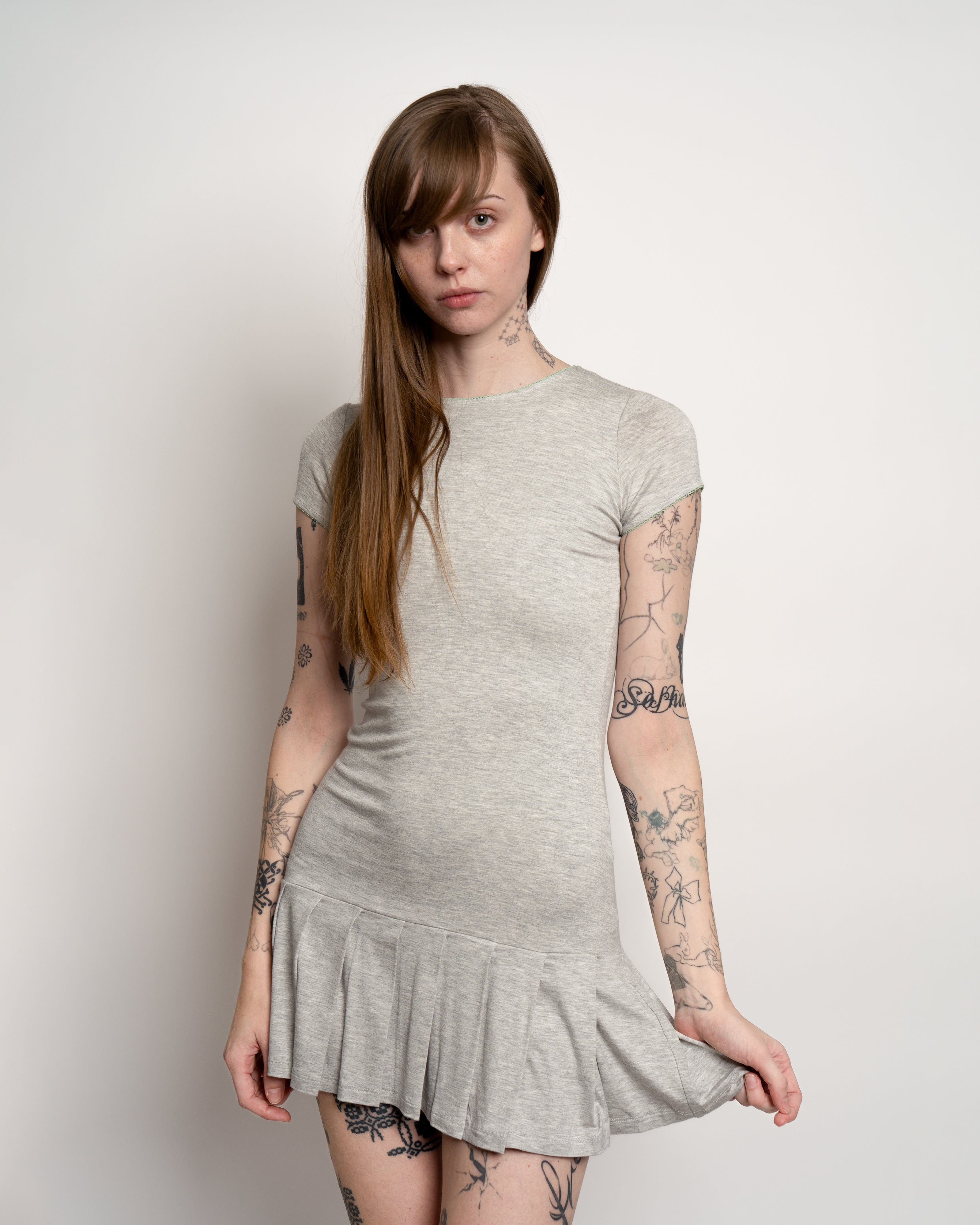 Lily Dress in Grey
