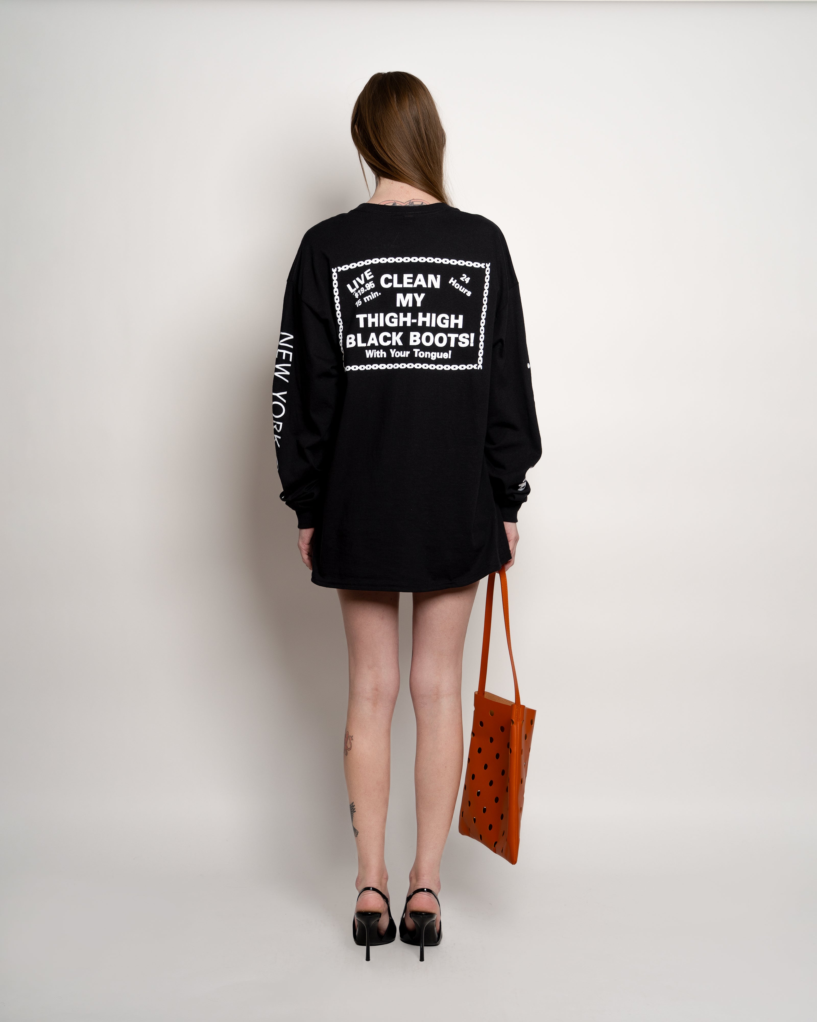 Boots Down NYC Long Sleeve