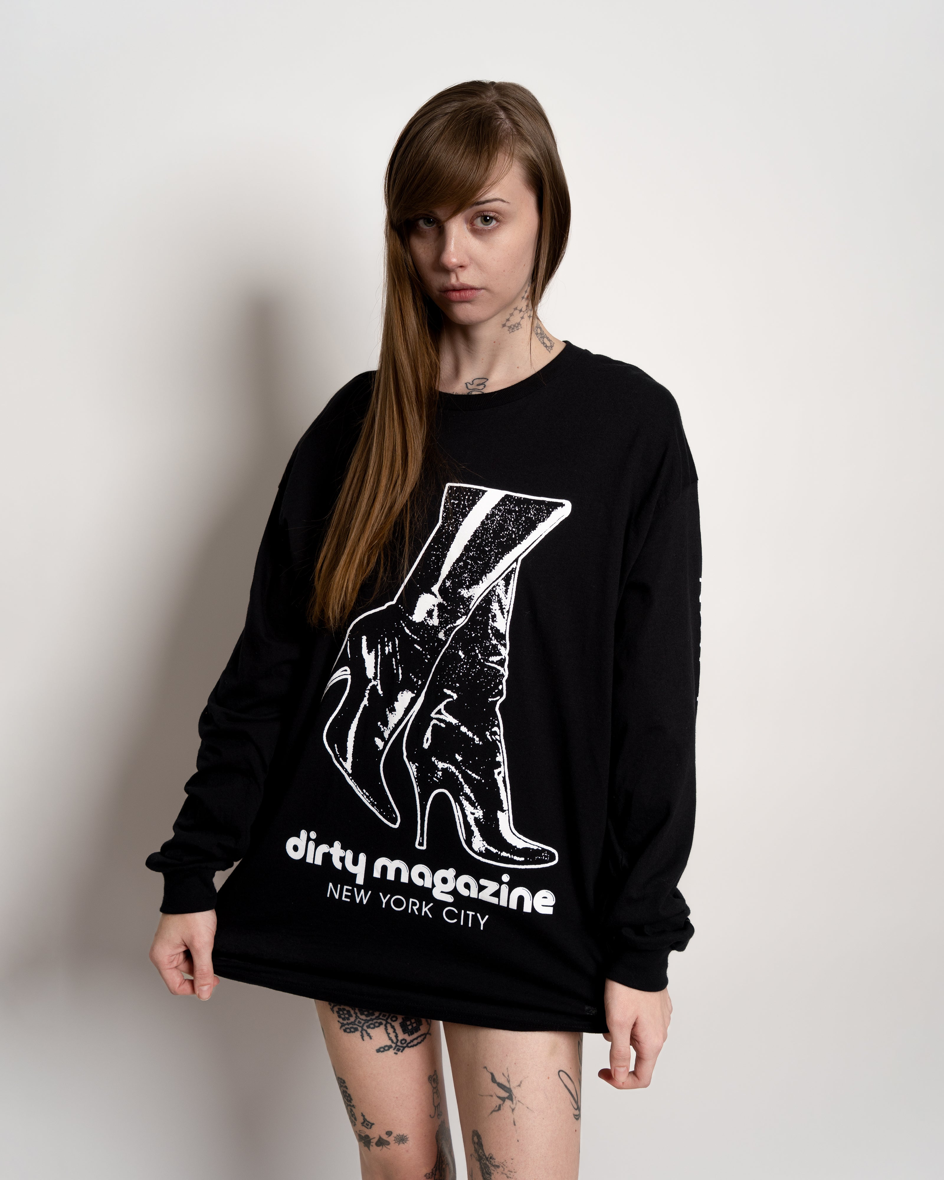 Boots Down NYC Long Sleeve