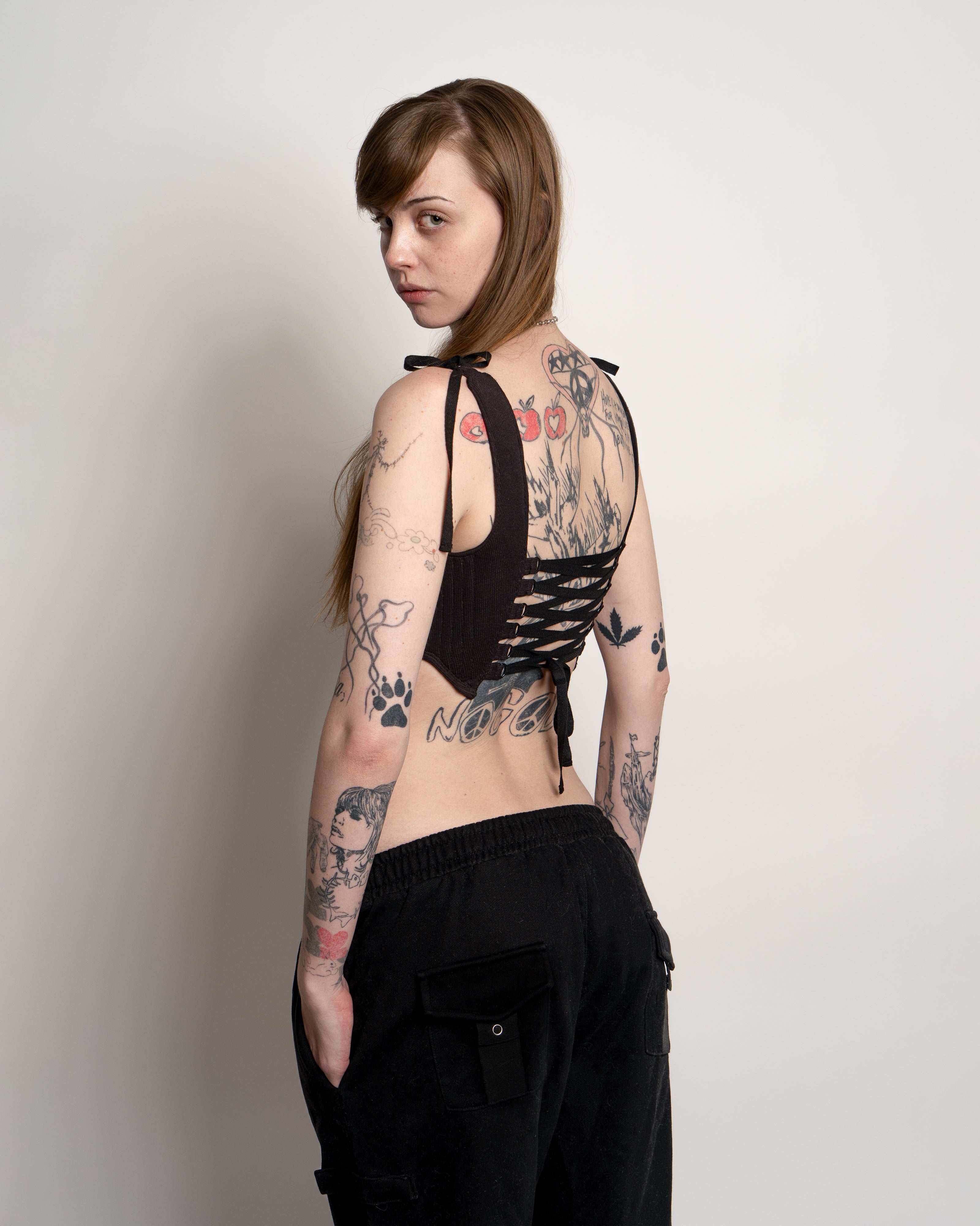 Kira Corset in Black