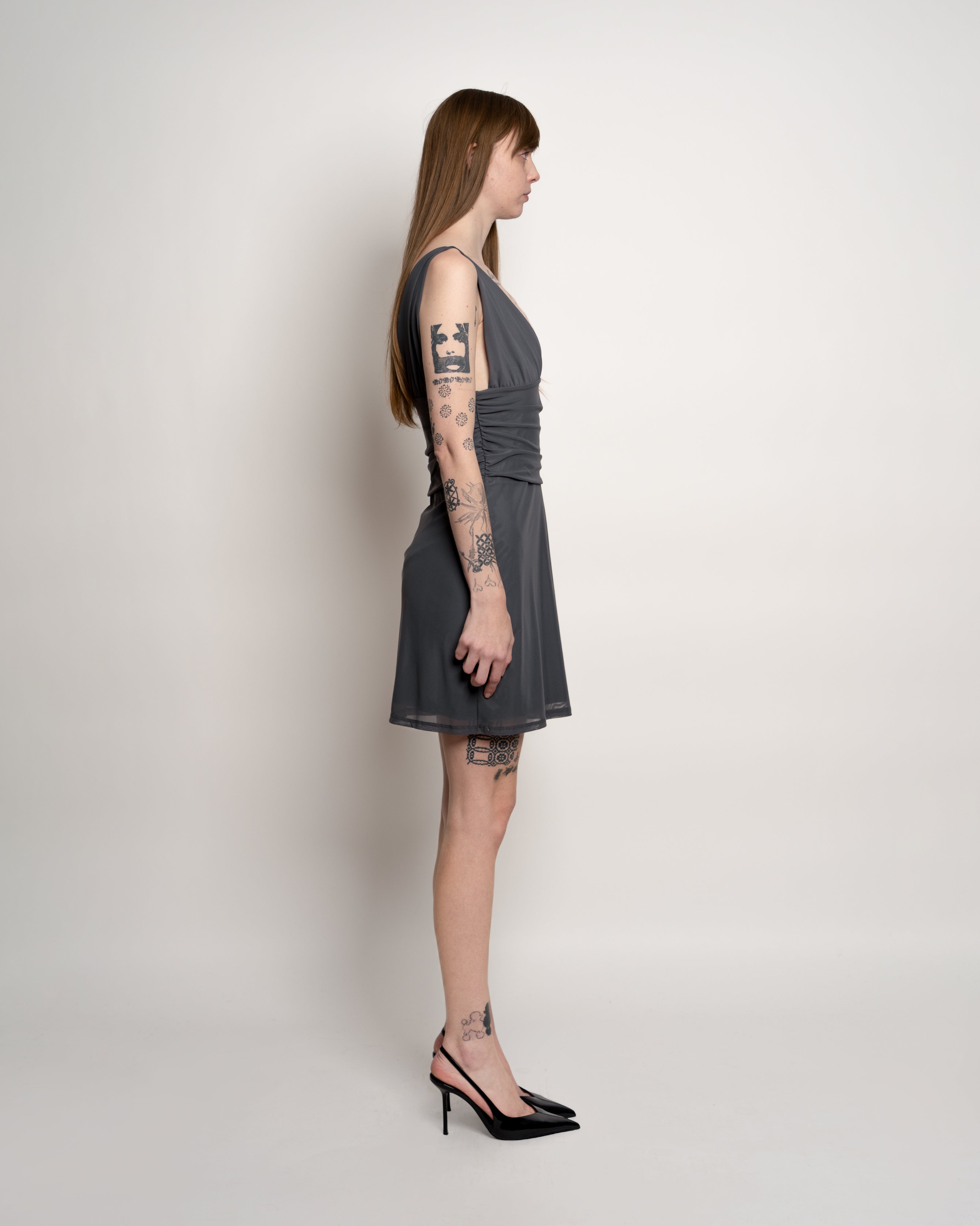 Jacqueline Dress in Grey