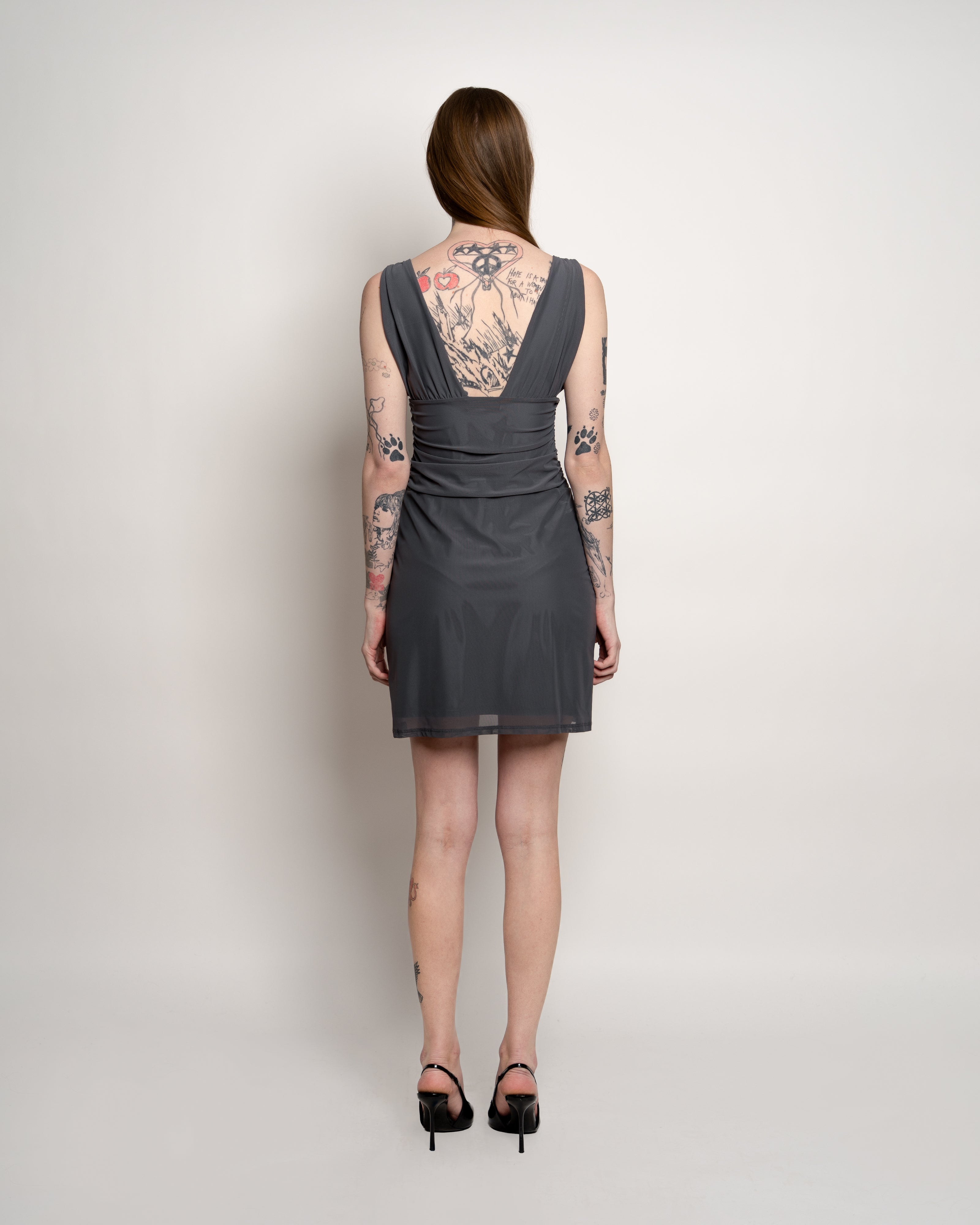 Jacqueline Dress in Grey