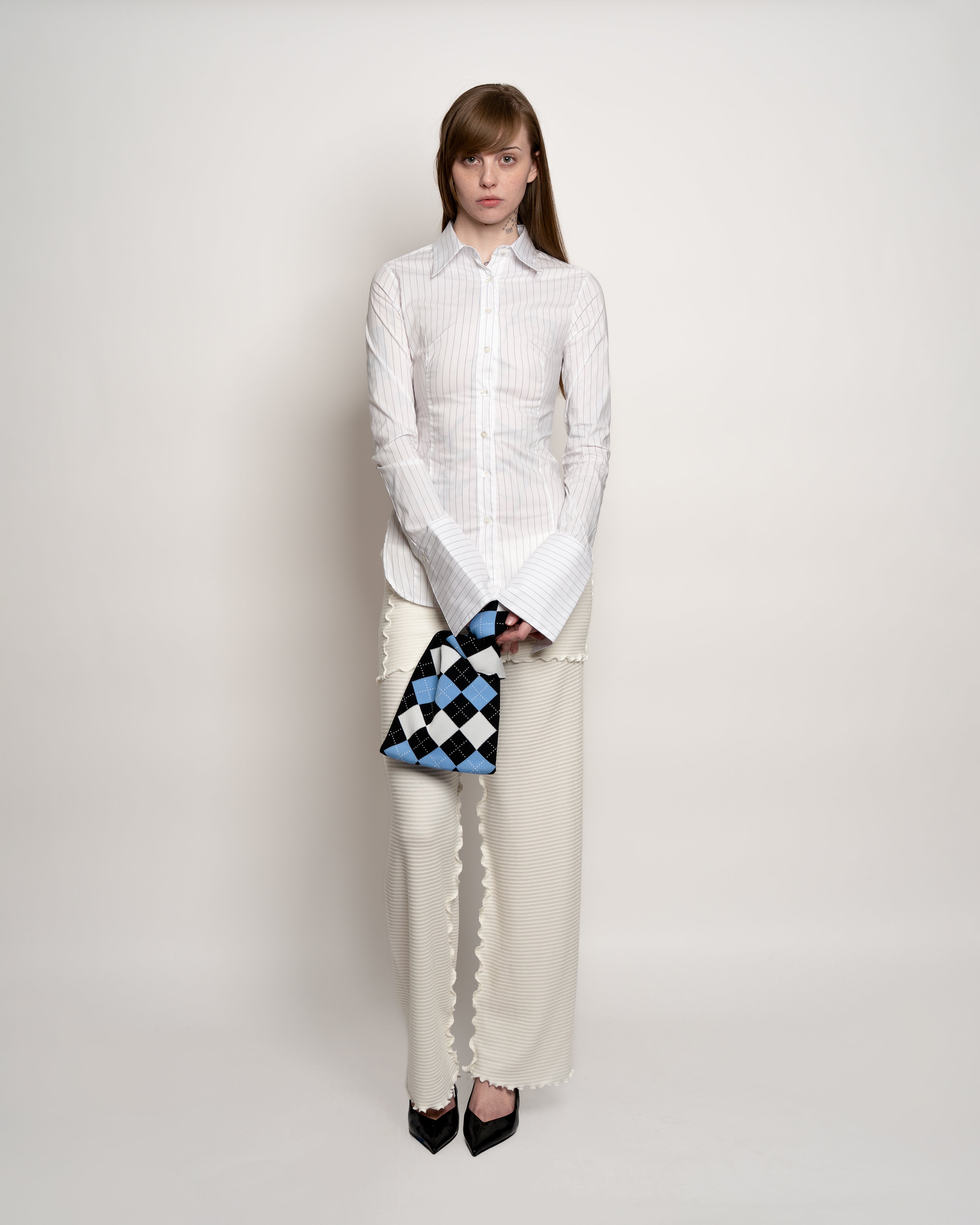 Off White Rollover Pant