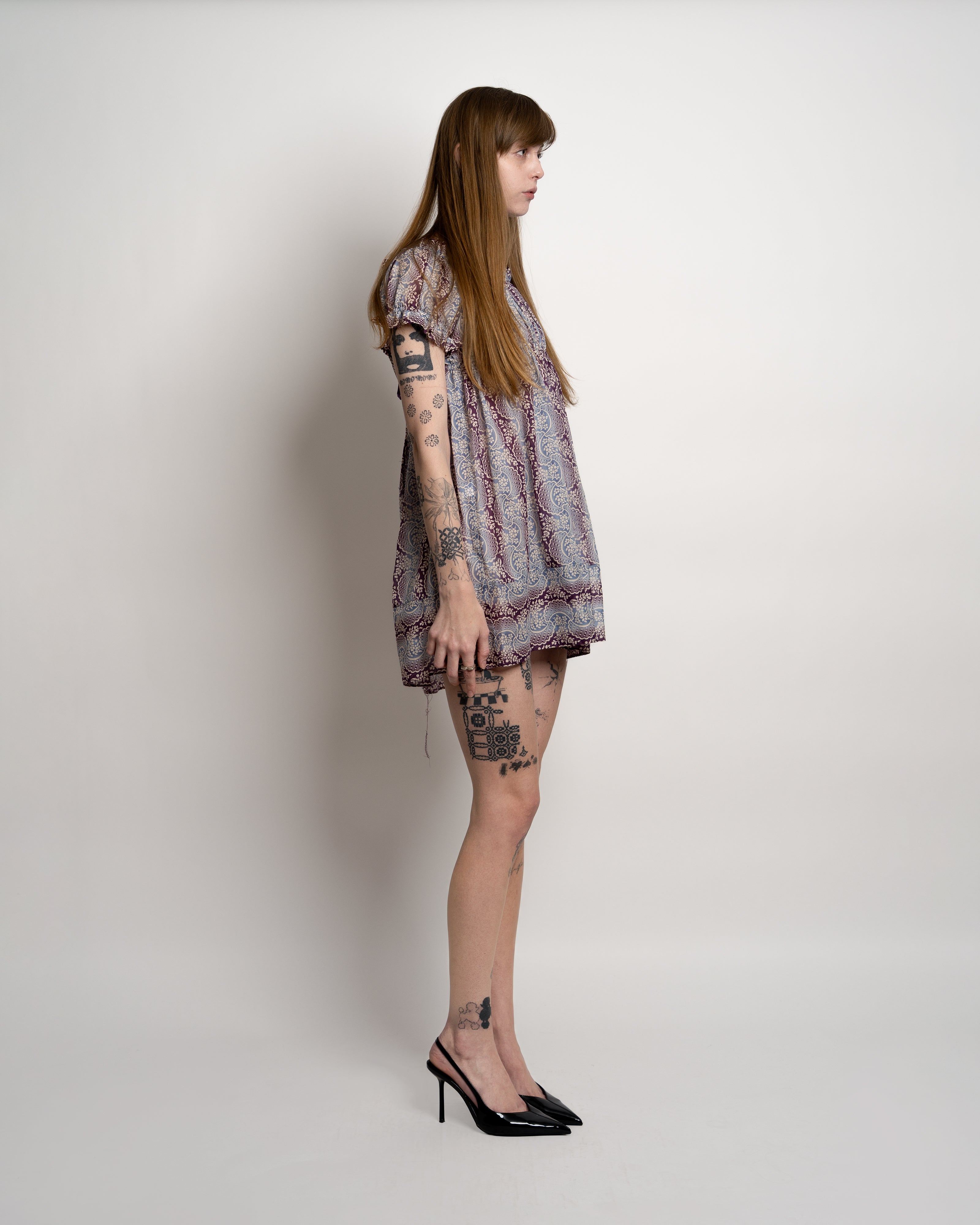 Ombre Ribbons Dress