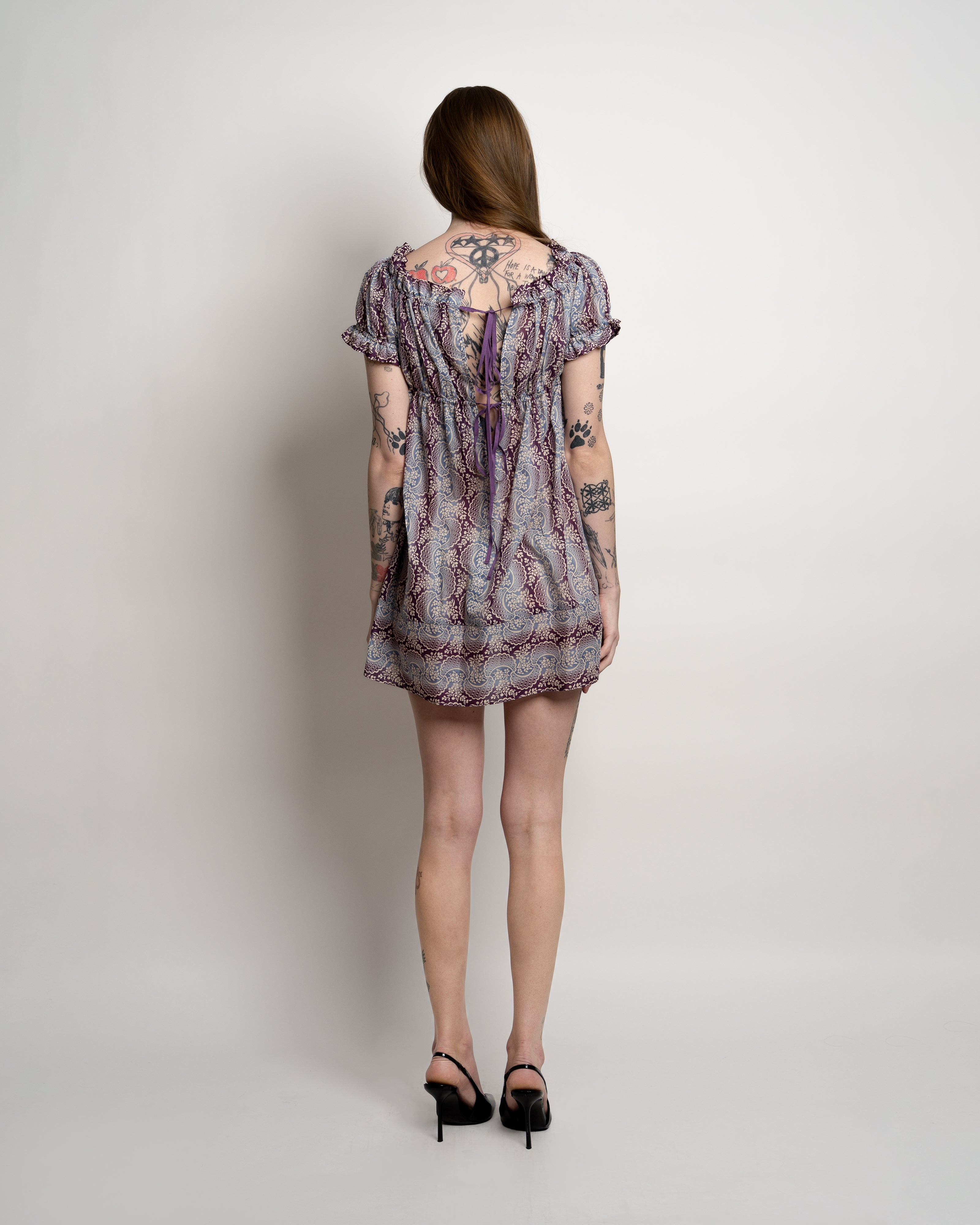 Ombre Ribbons Dress