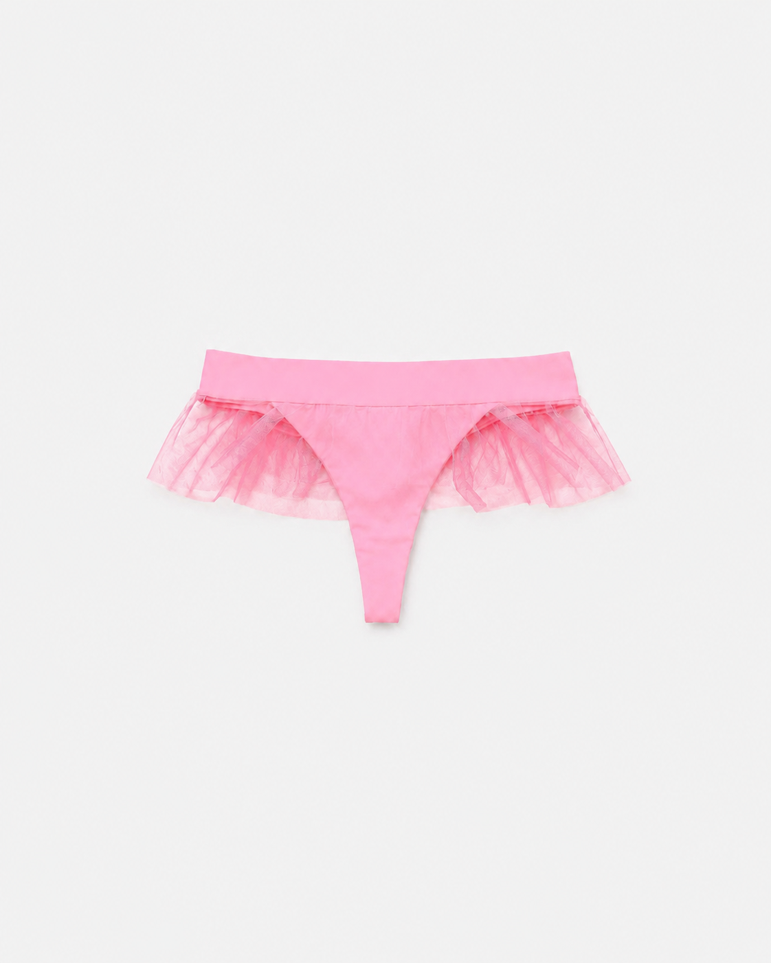 Collab Yasmin Swim Skirt In Baby Pink