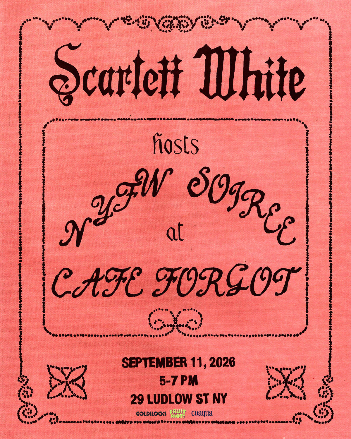 Scarlett White NYFW Soirée