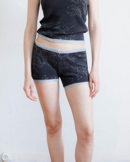PLAS - KNITTED JACQUARD SHORTS - SAMPLE