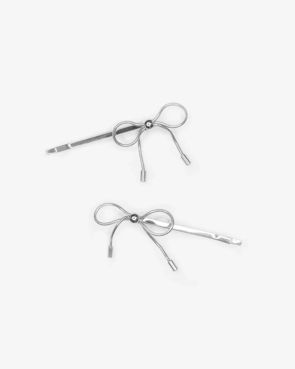 Marland Backus - Bow Hairpin Silver - Sample
