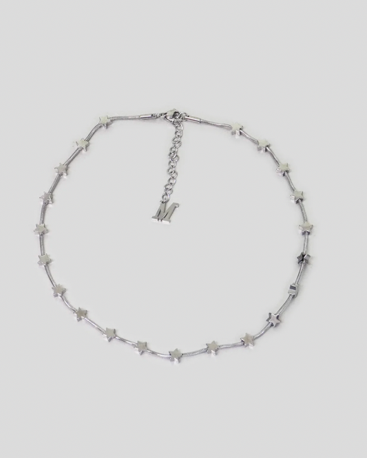 Marland Backus - Lil Star Necklace Silver - Sample