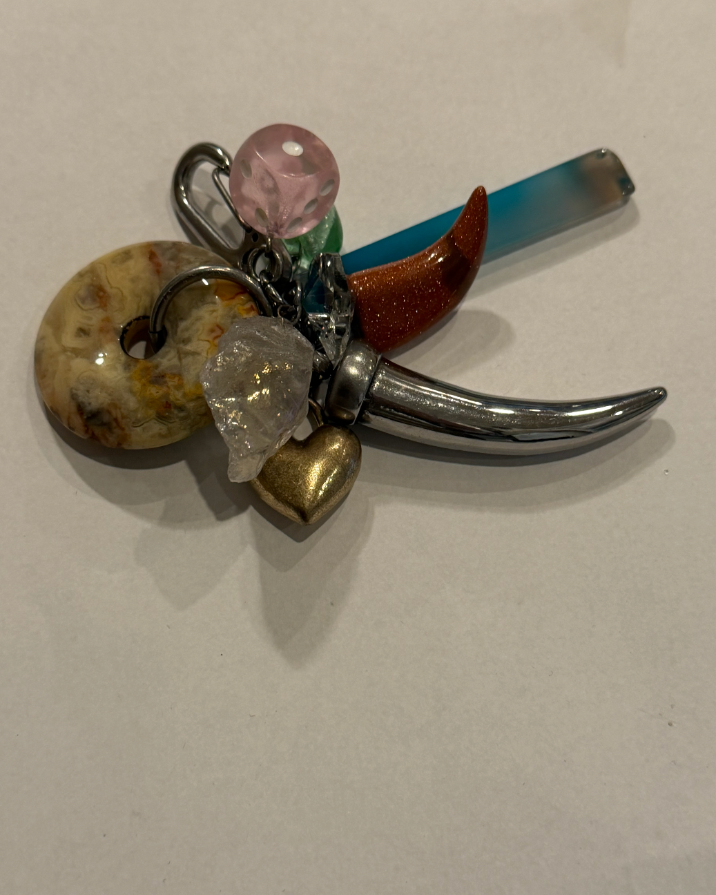 Marland Backus - Charm Keychain #3 - Sample