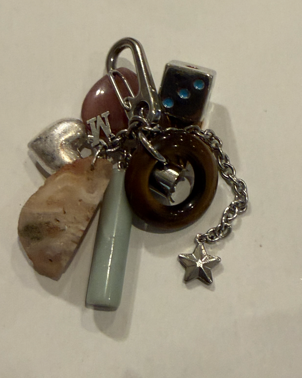 Marland Backus - Charm Keychain #1  - Sample