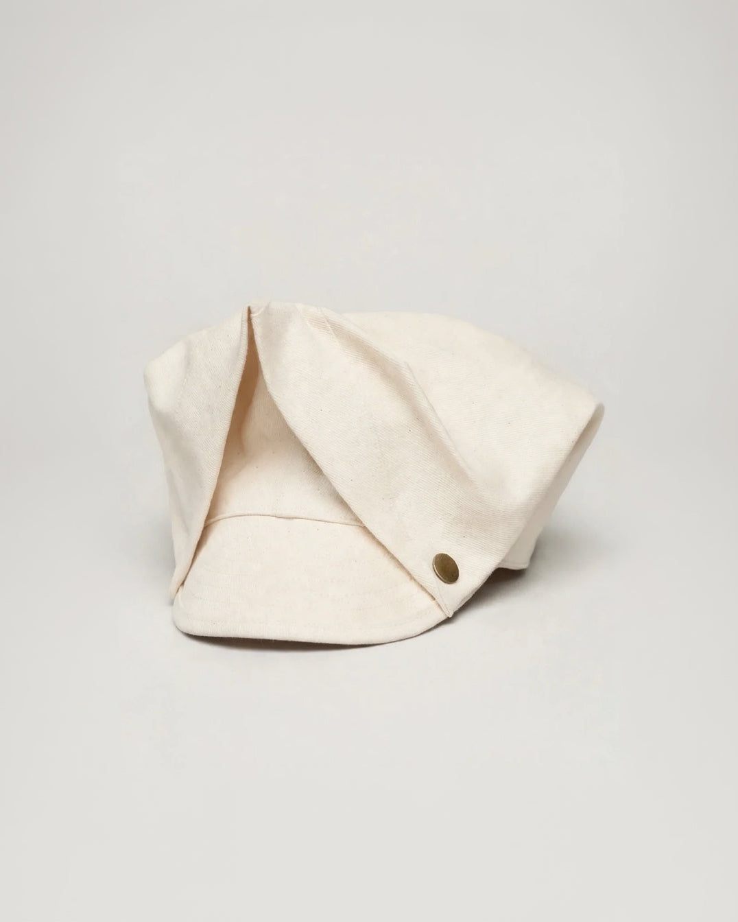 Selvedge Nun Cap Ivory