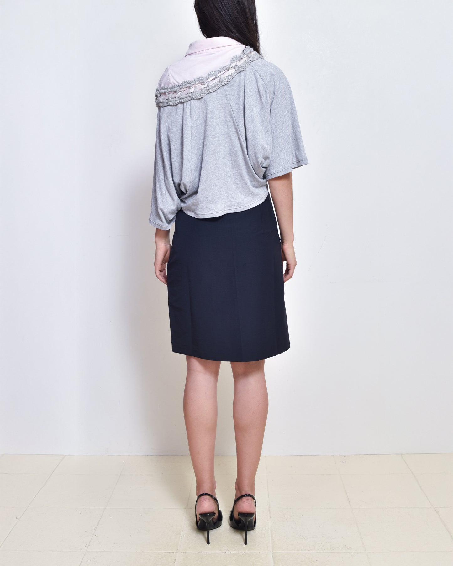 Asymmetrical Polo Top