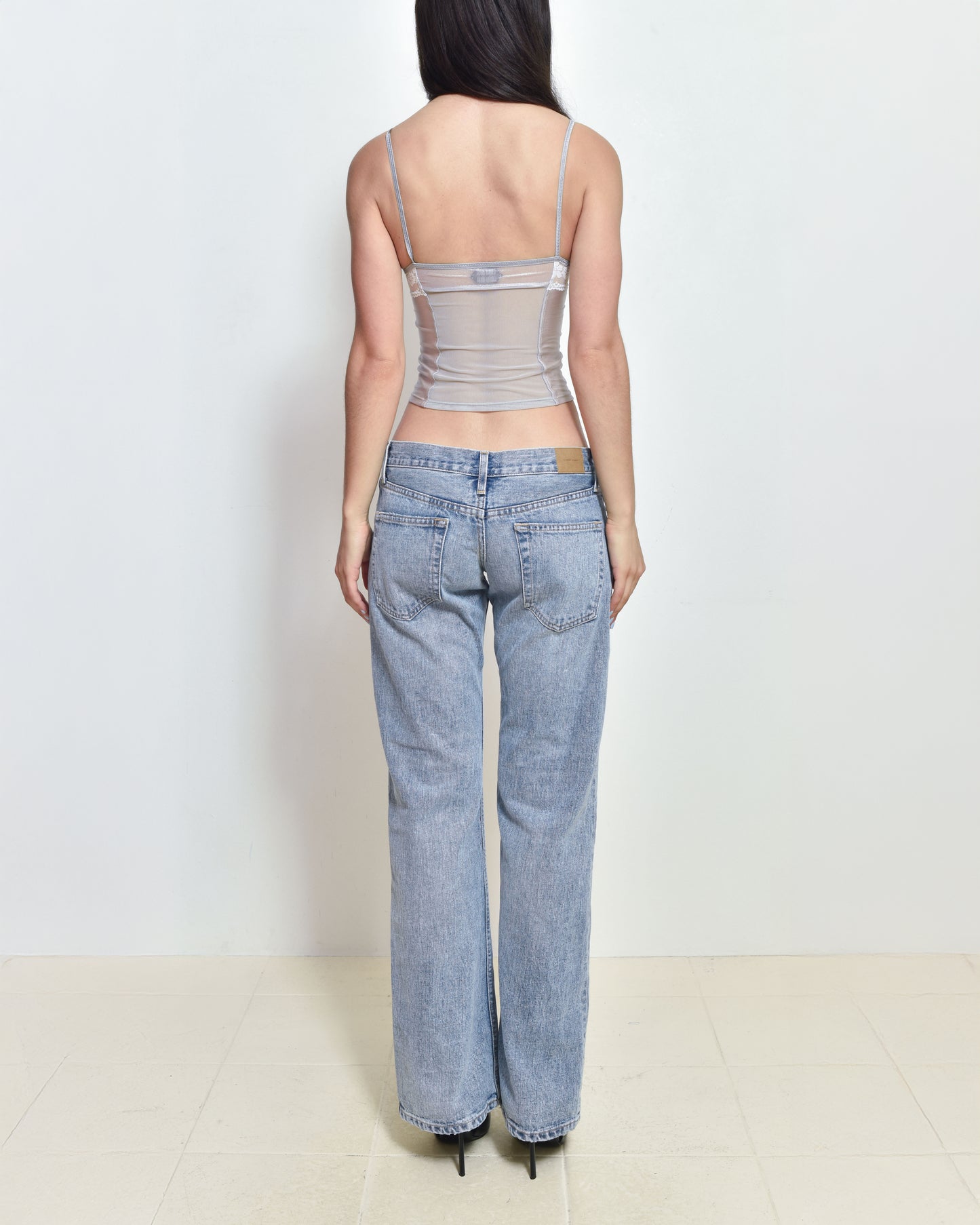 Light Taupe Lace Camisole