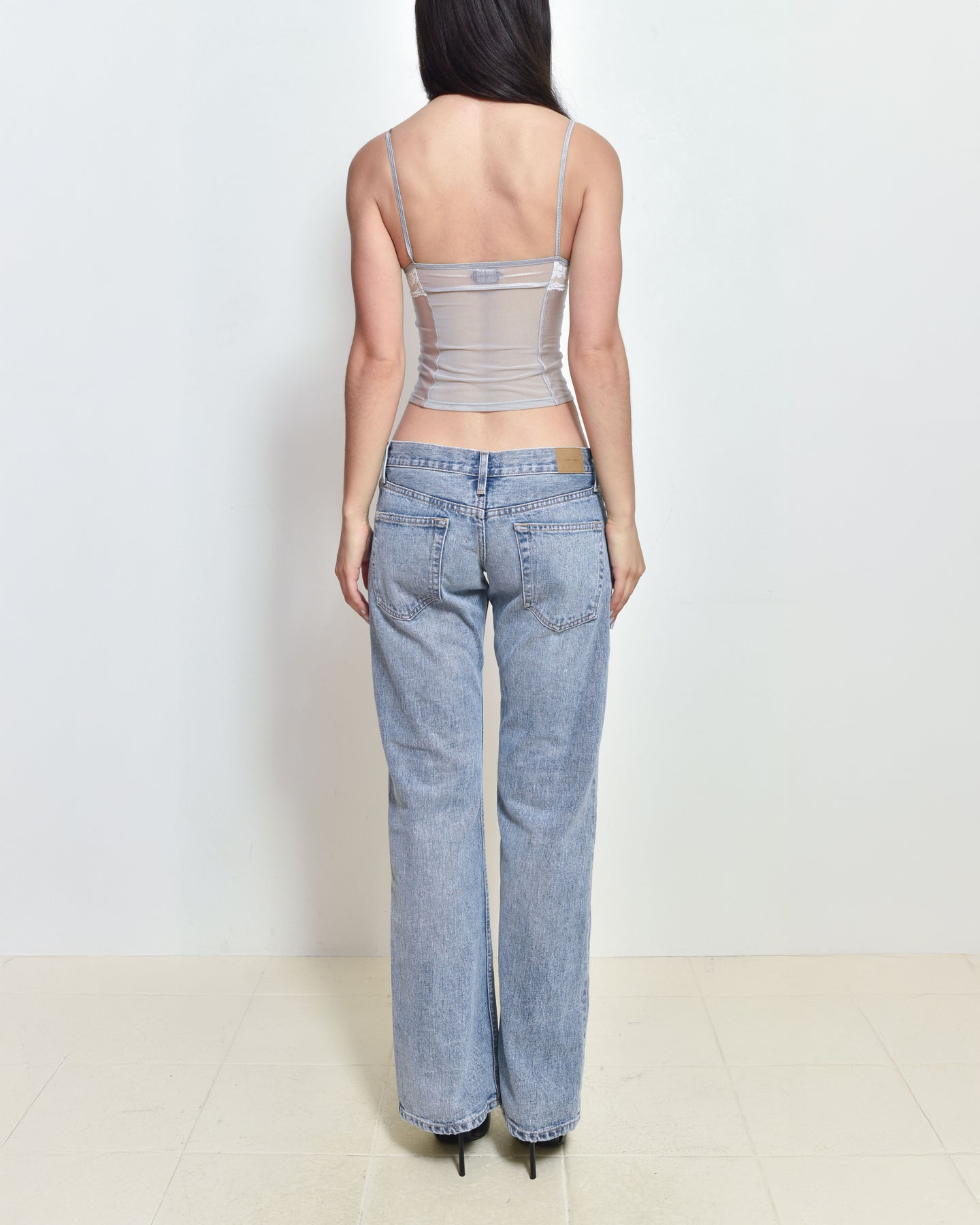 Light Taupe Lace Camisole